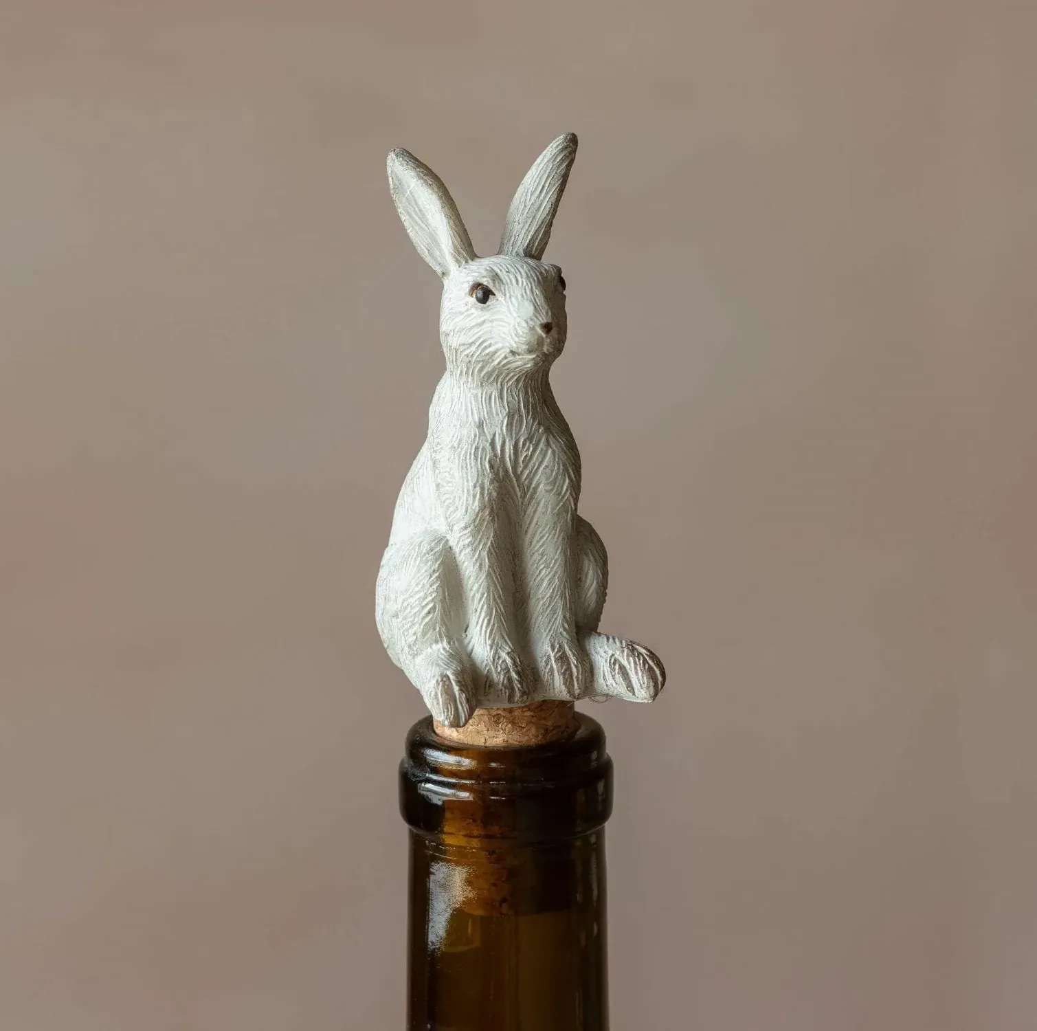 Cat Cork Bottle Stopper - Metal