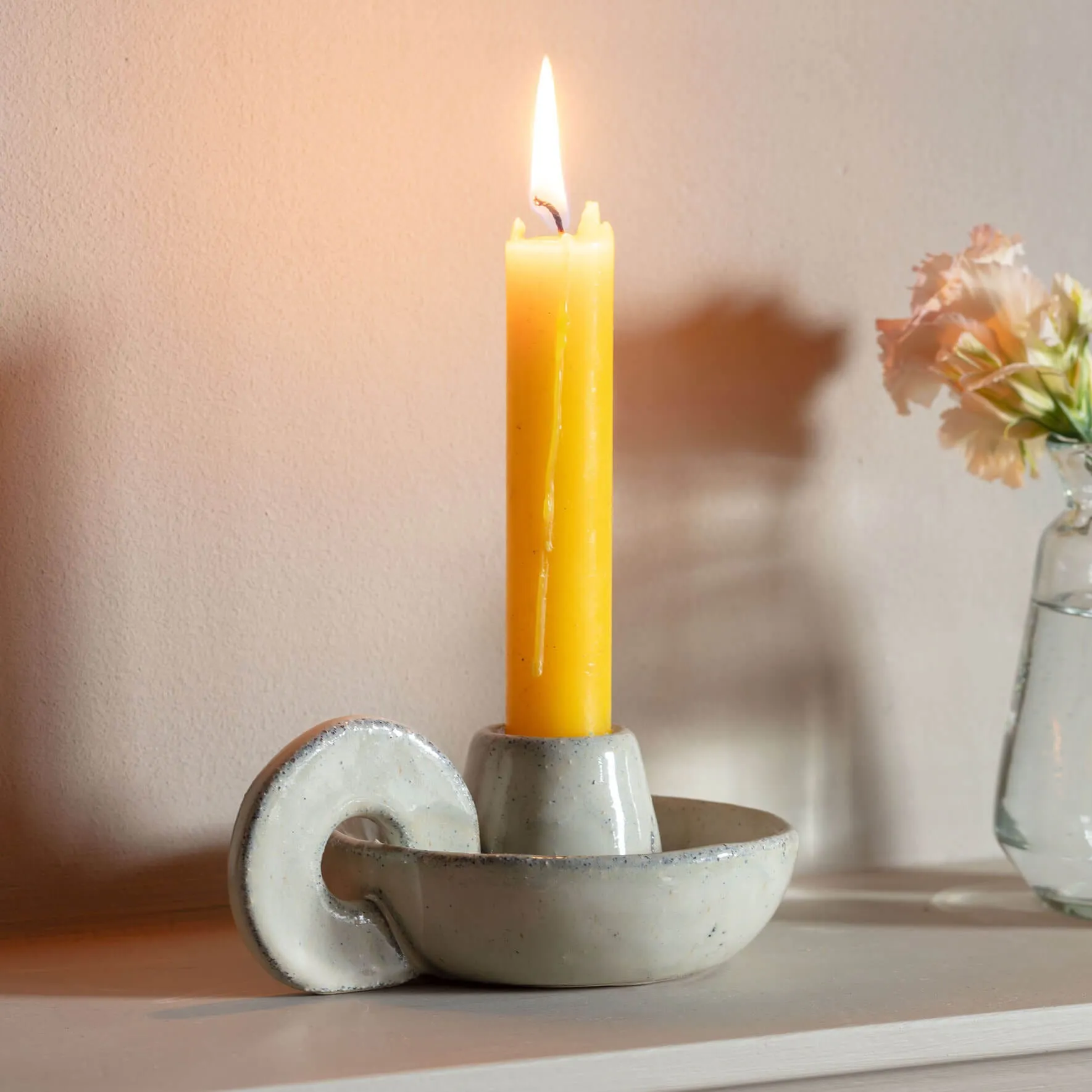 Ceramic Candle Holder - Ceramic