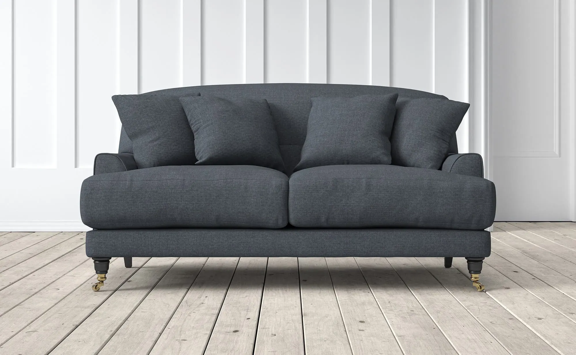 Chalmers 2-Seater Sofa - Lead, Linara