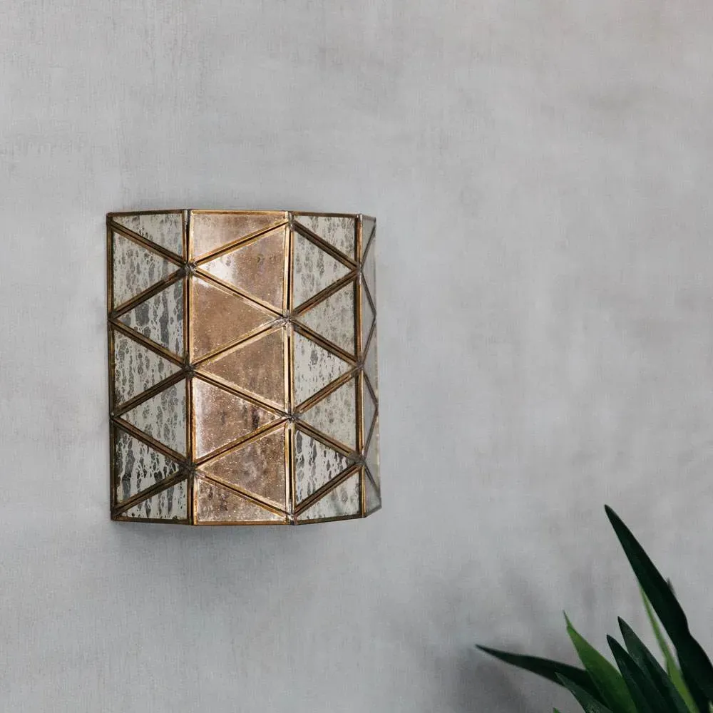Chatsworth Wall Sconce - Antique Copper, Glass image