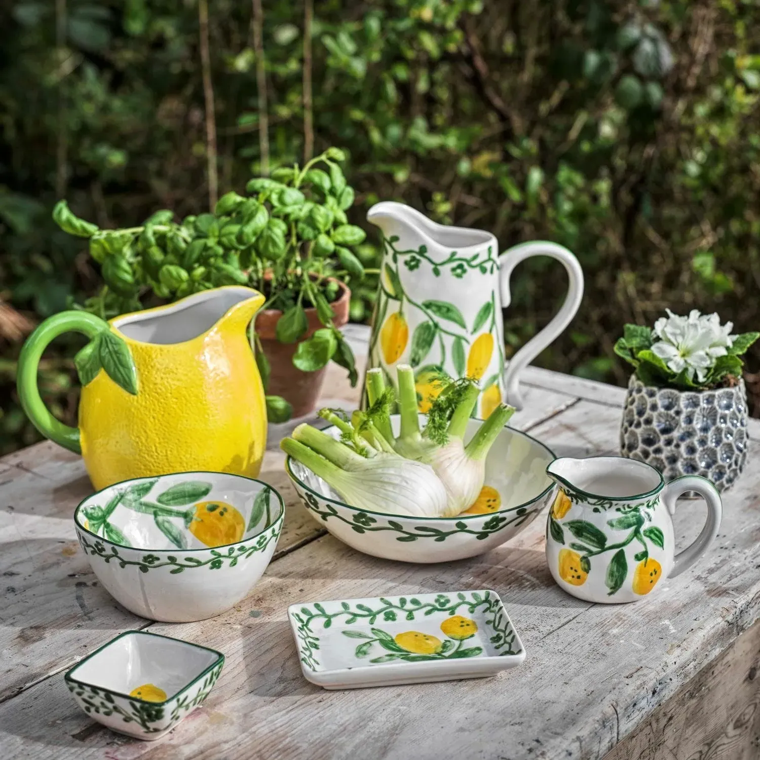 Citron Milk Jug - Yellow image