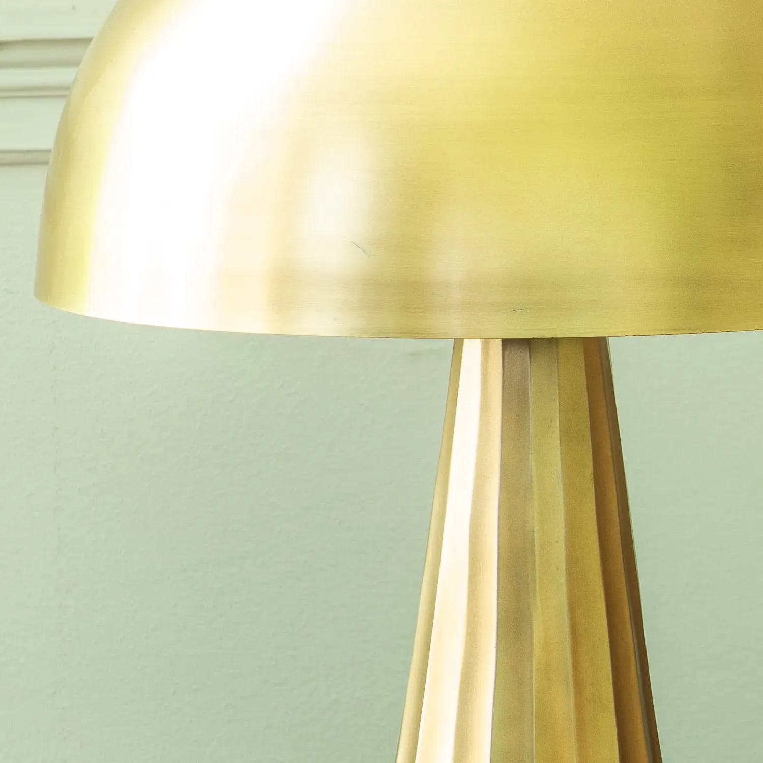 Claudia Domed Table Lamp - Brass, Iron