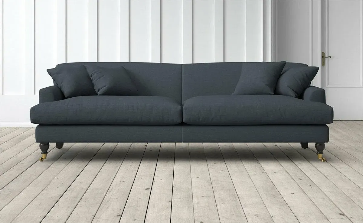 Clio 4-Seater Sofa - Blueberry image