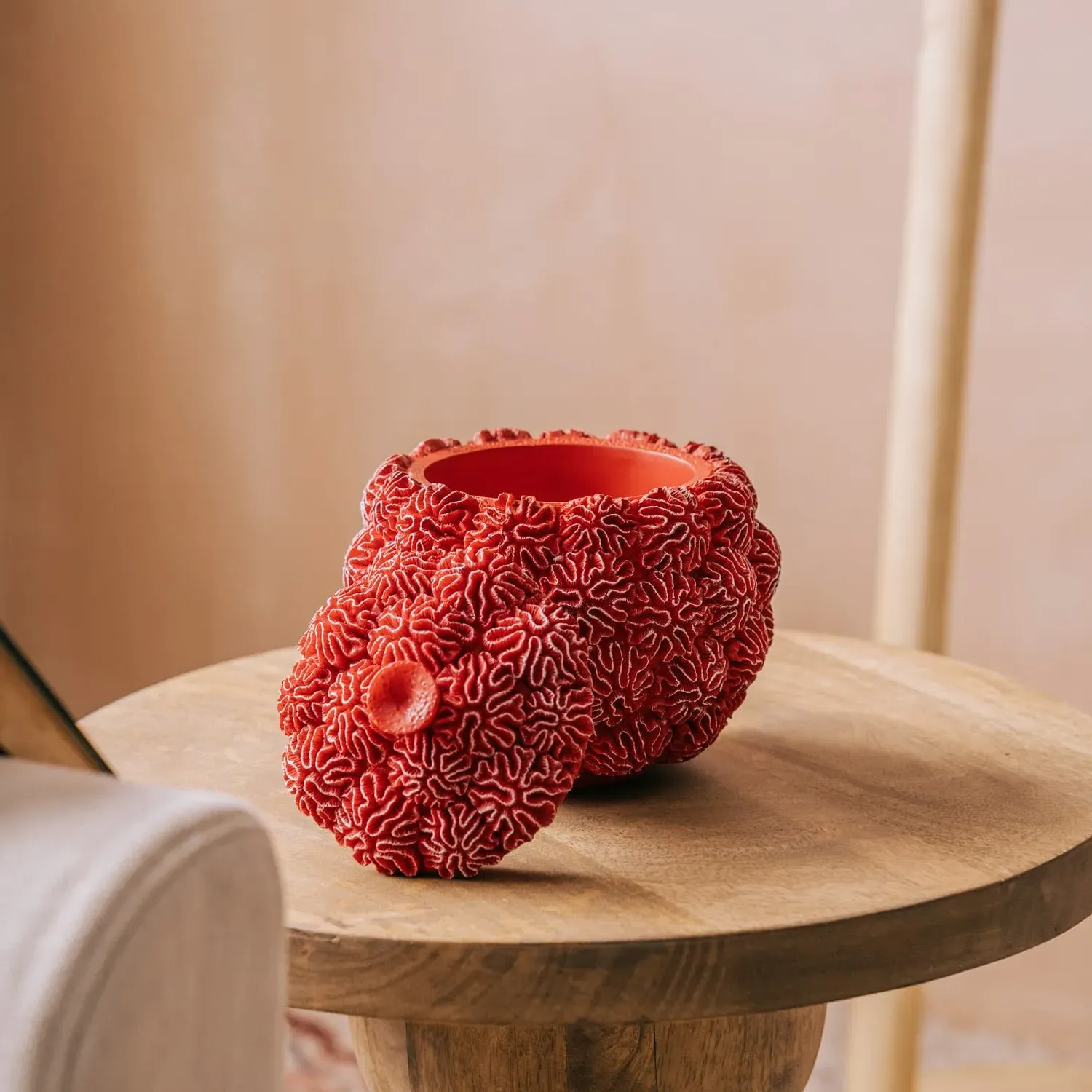 Coral Decorative Box - Red