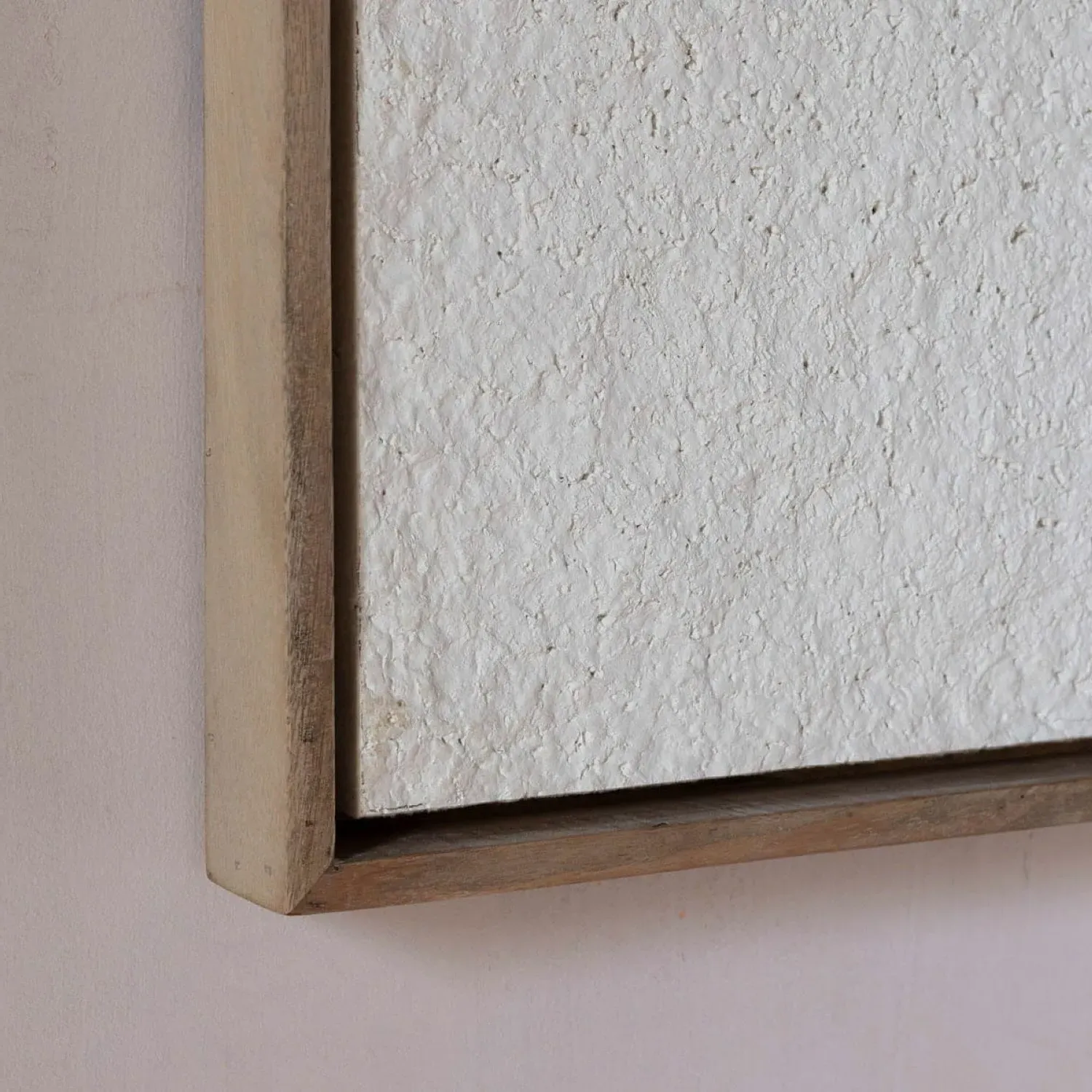 Curved Papier Mache Artwork - Mango Wood