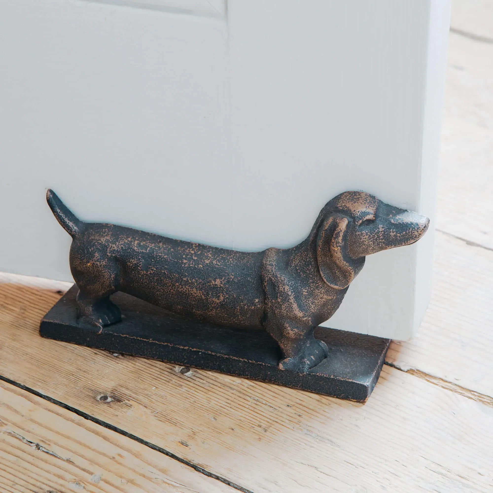Dachshund Doorstop - Iron