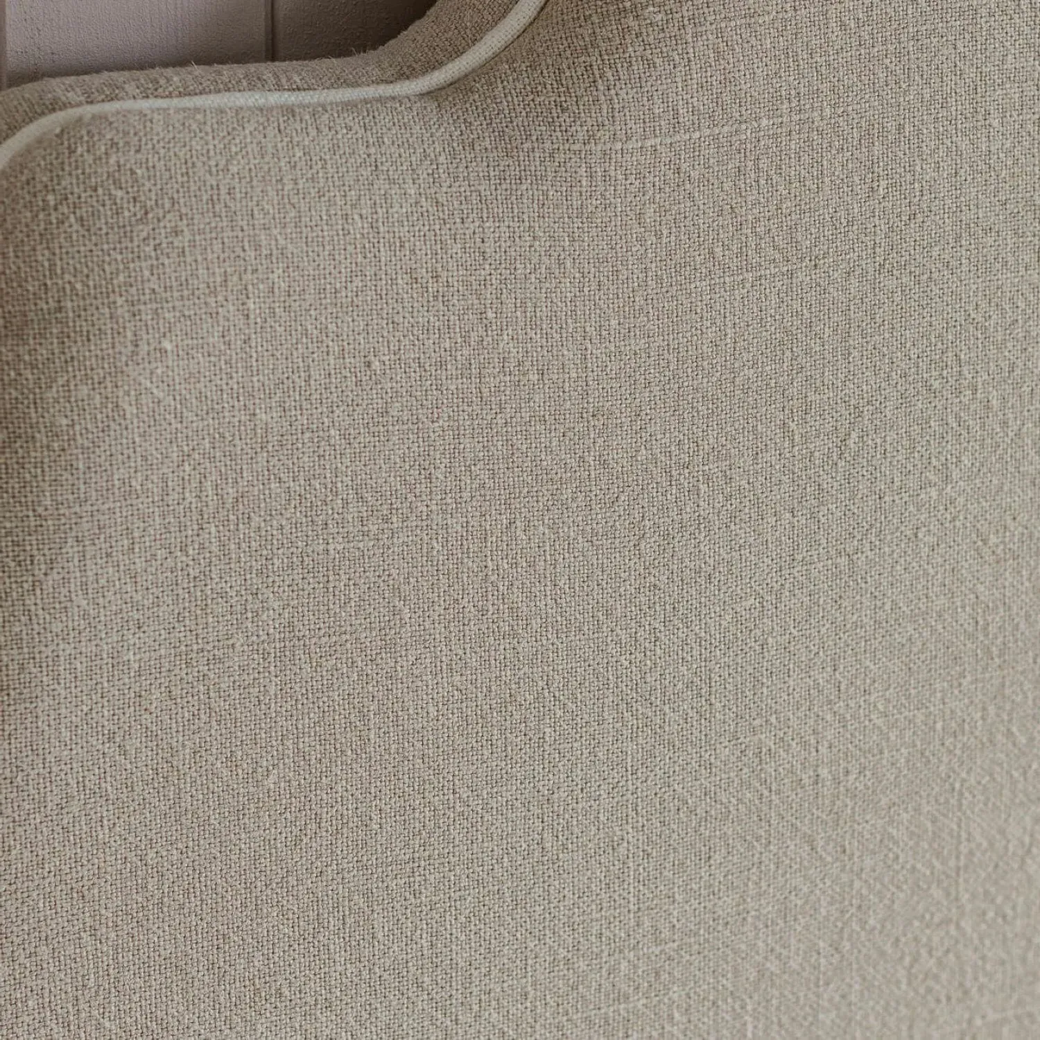 Darwin King Size Headboard - Natural, Linen