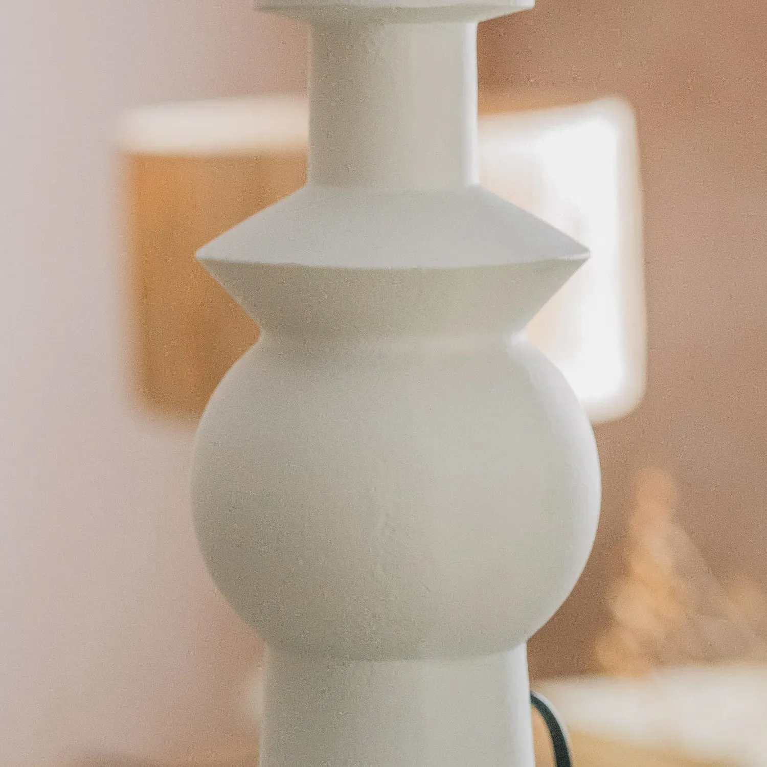 Delmare Table Lamp - Cream