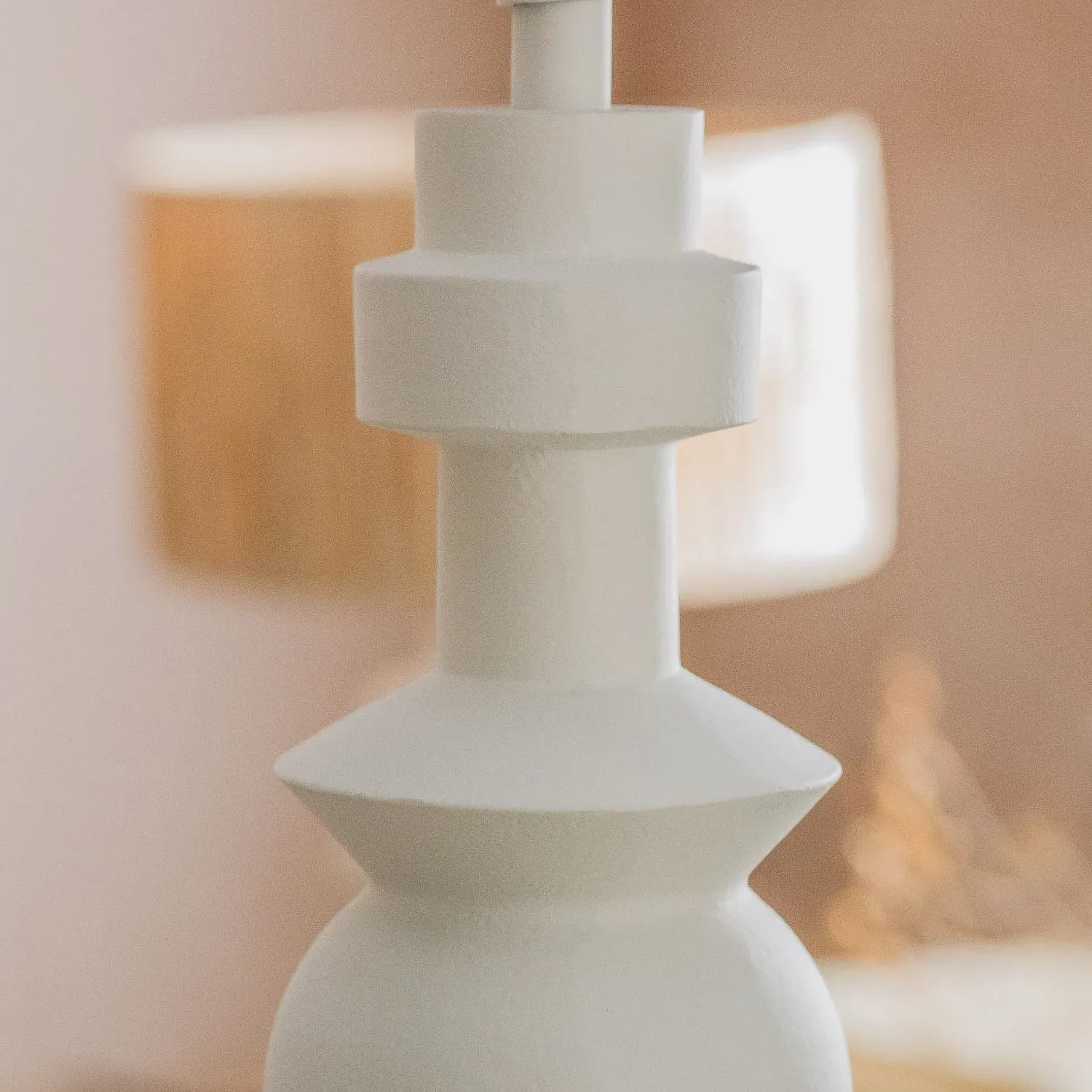 Delmare Table Lamp - Cream