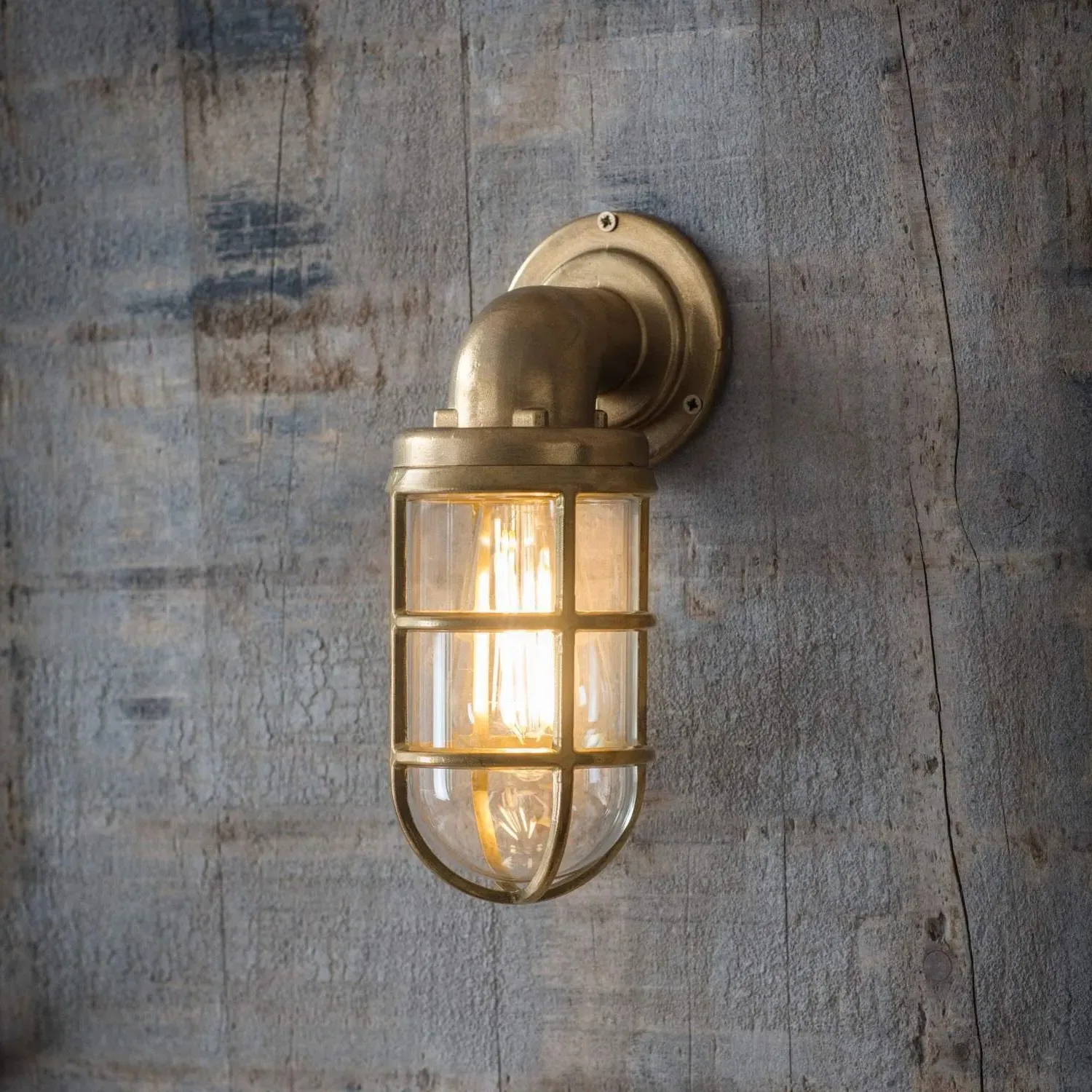 Devonport Brass Down Light - Brass