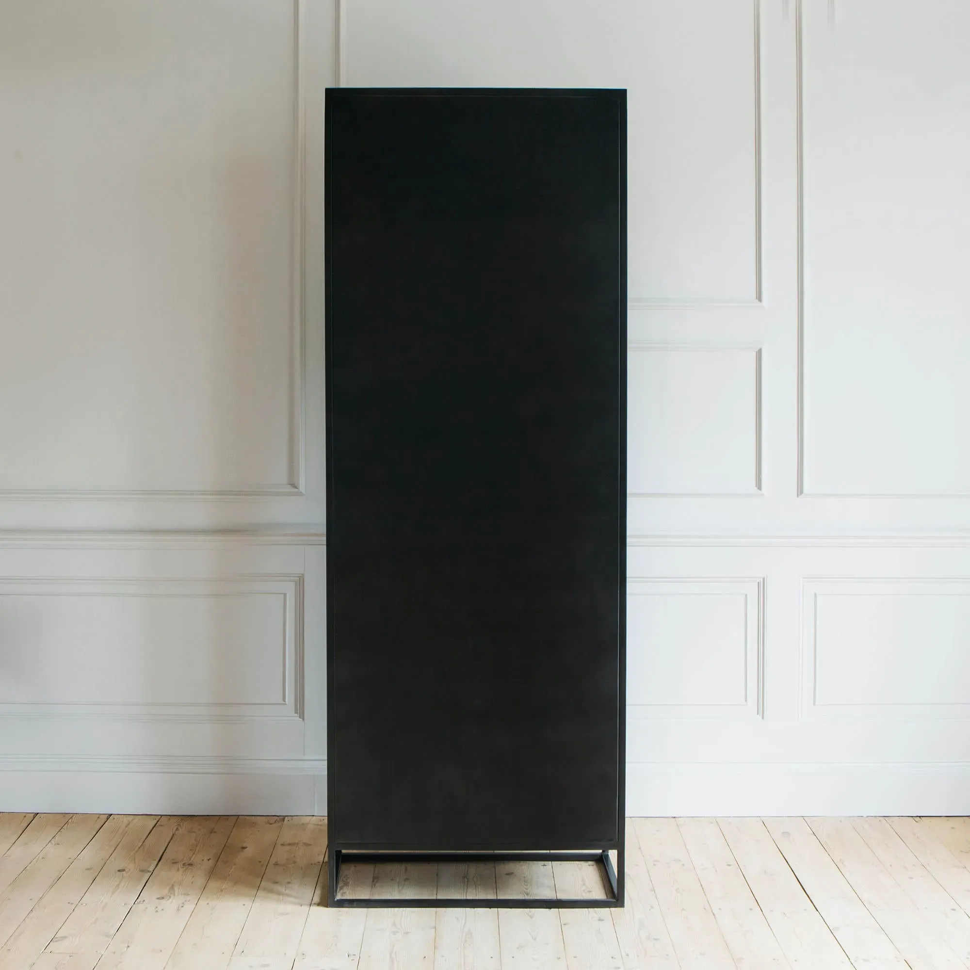 Dexter Double Glass Display Cabinet - Brass