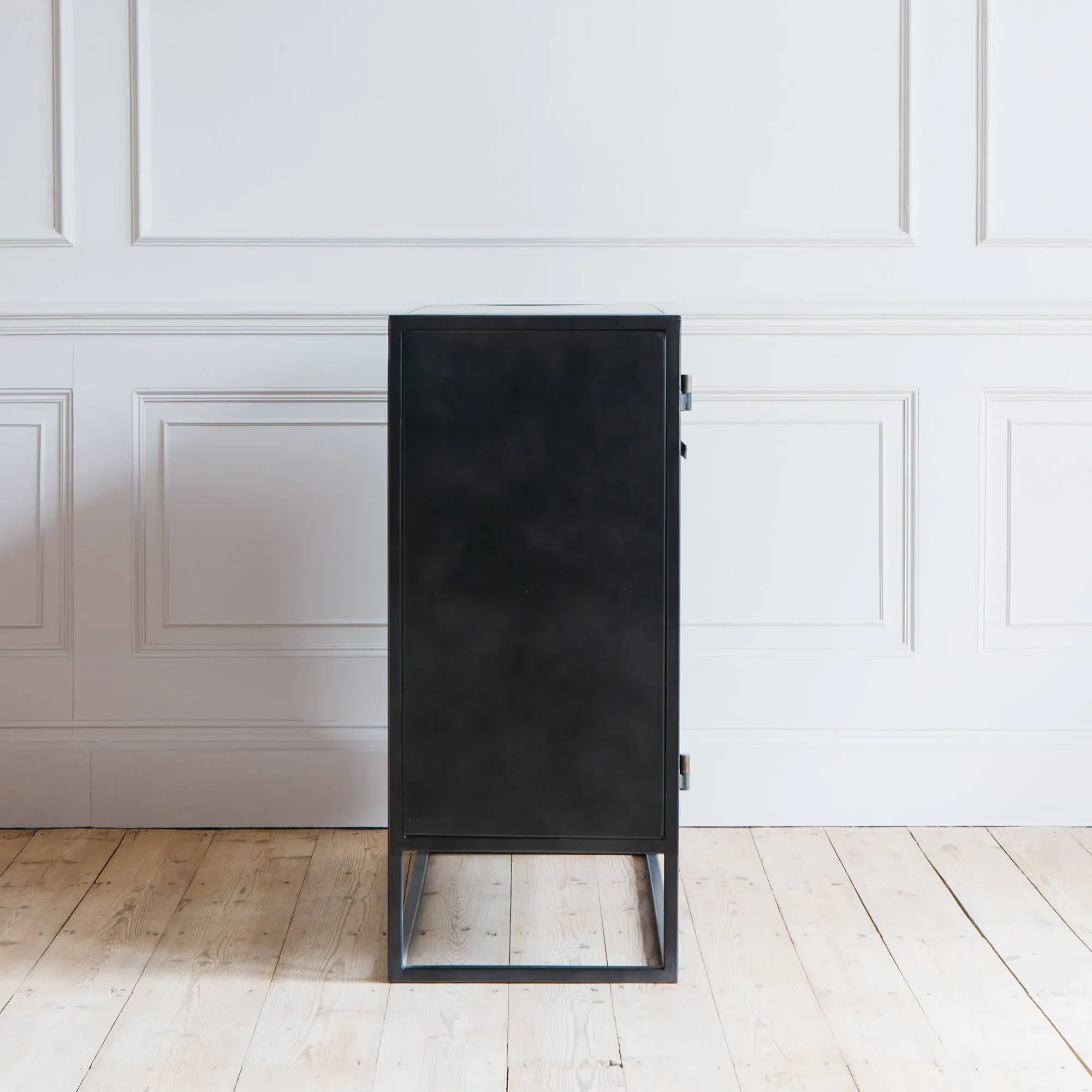 Dexter Small Glass Display Cabinet - Brass