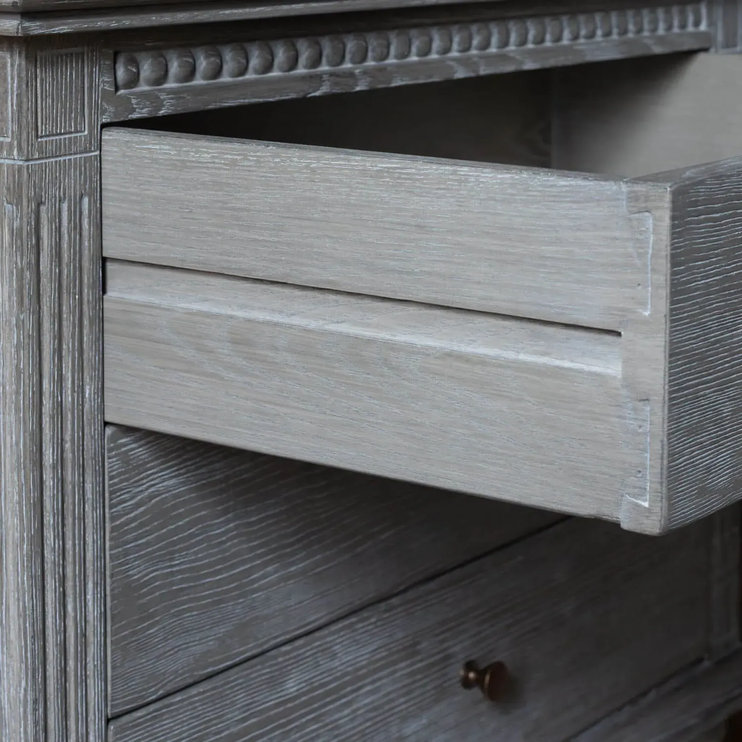 Digby Chest of Drawers - Grey, Ash Wood