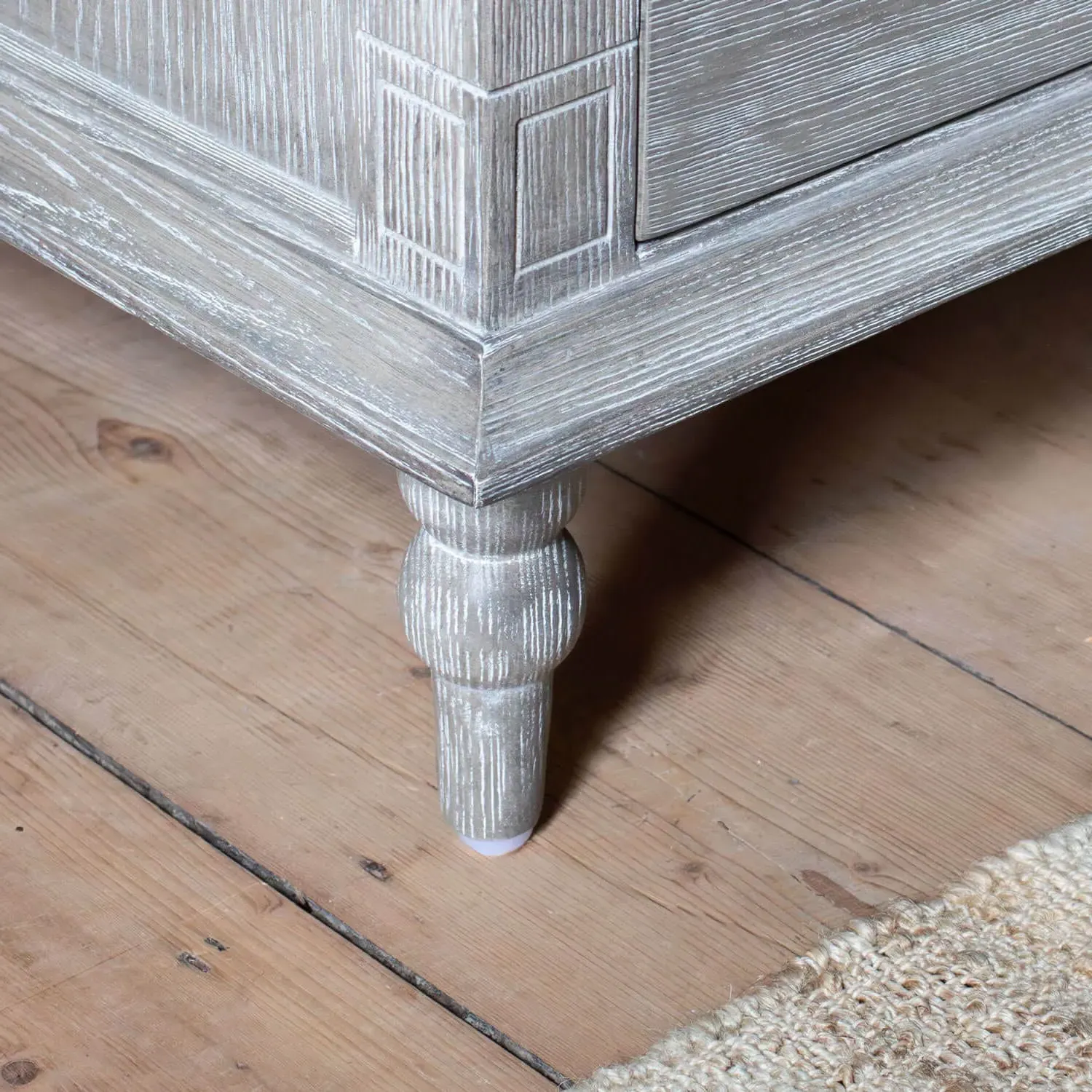 Digby Chest of Drawers - Grey, Ash Wood