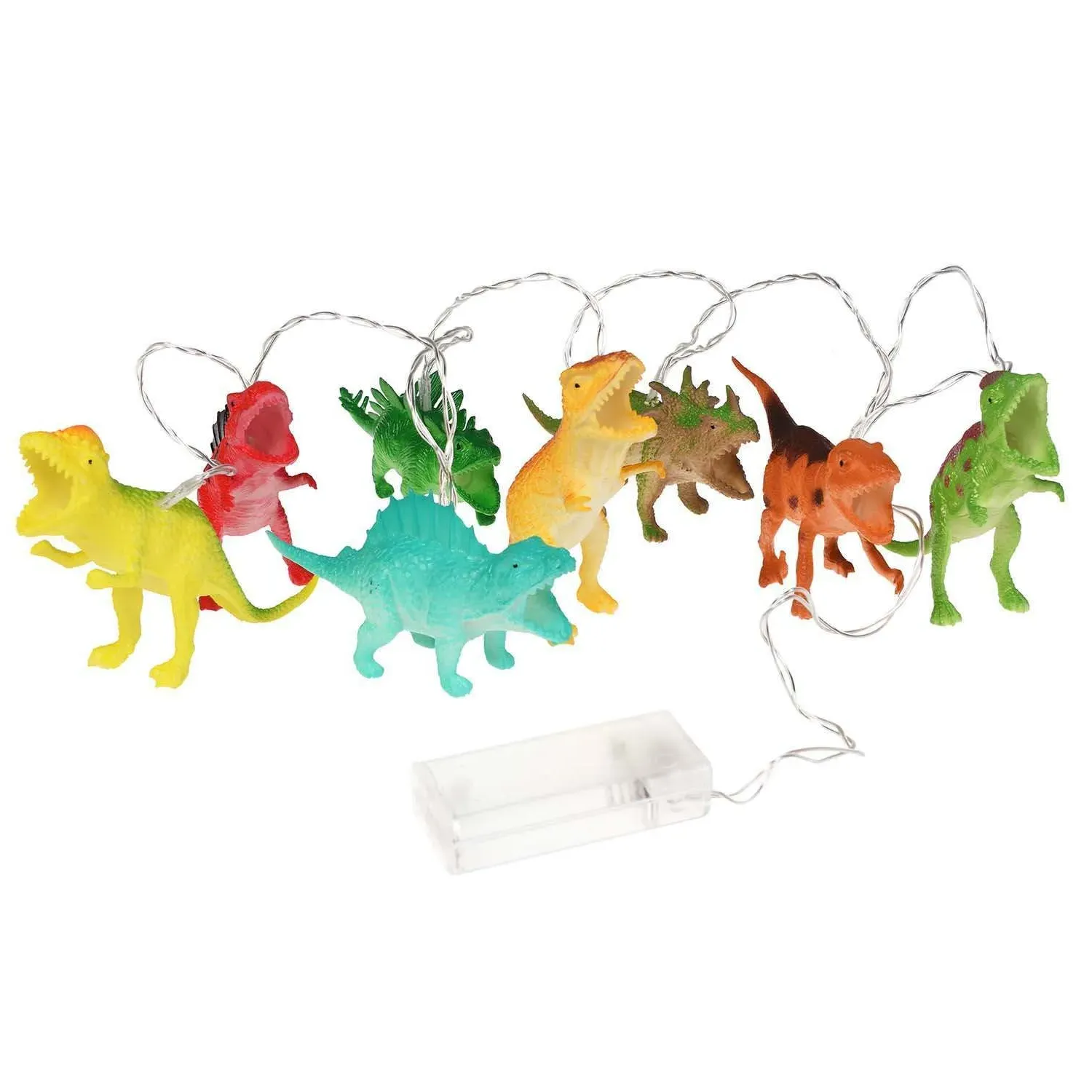 Dinosaur LED String Lights - Multicolour