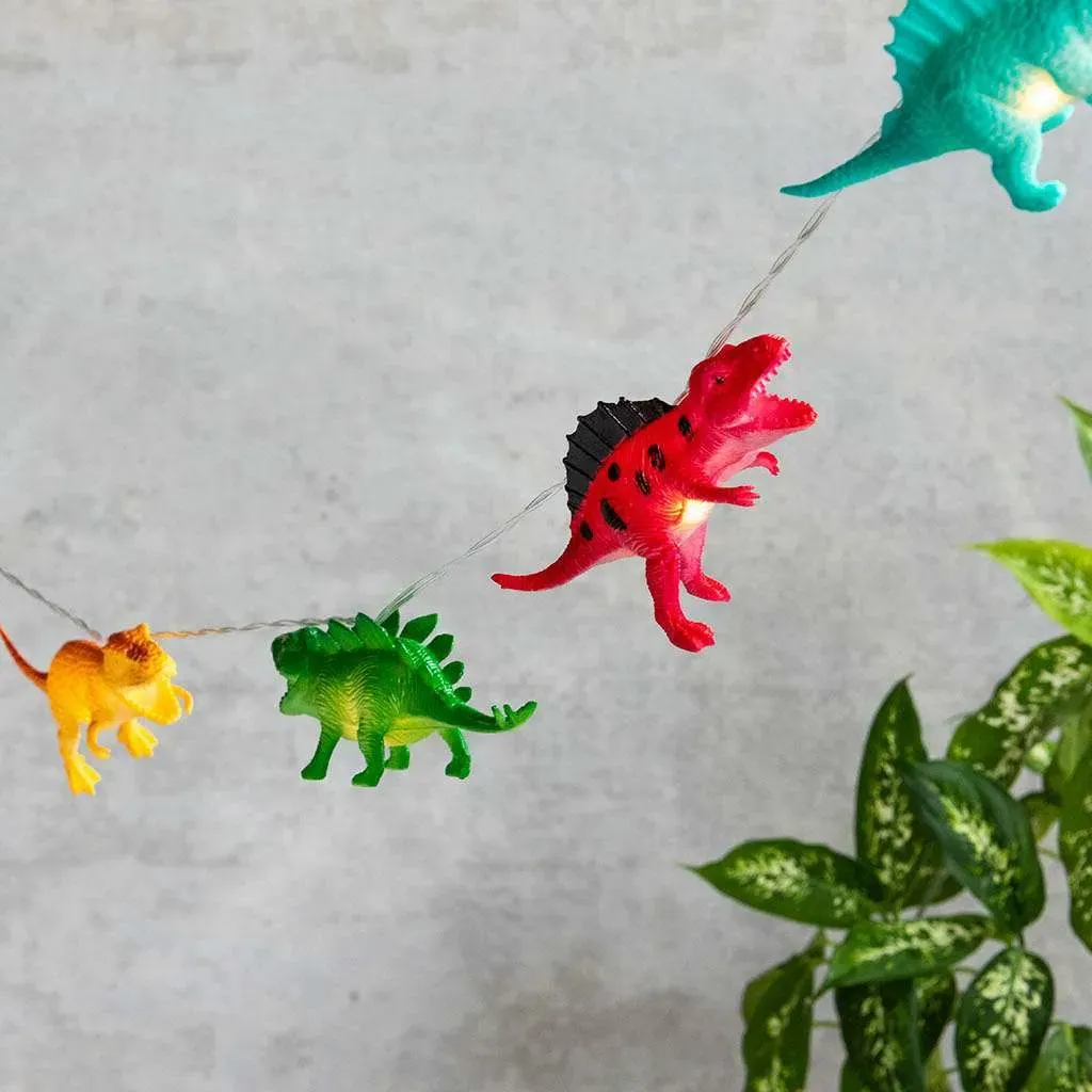 Dinosaur LED String Lights - Multicolour image