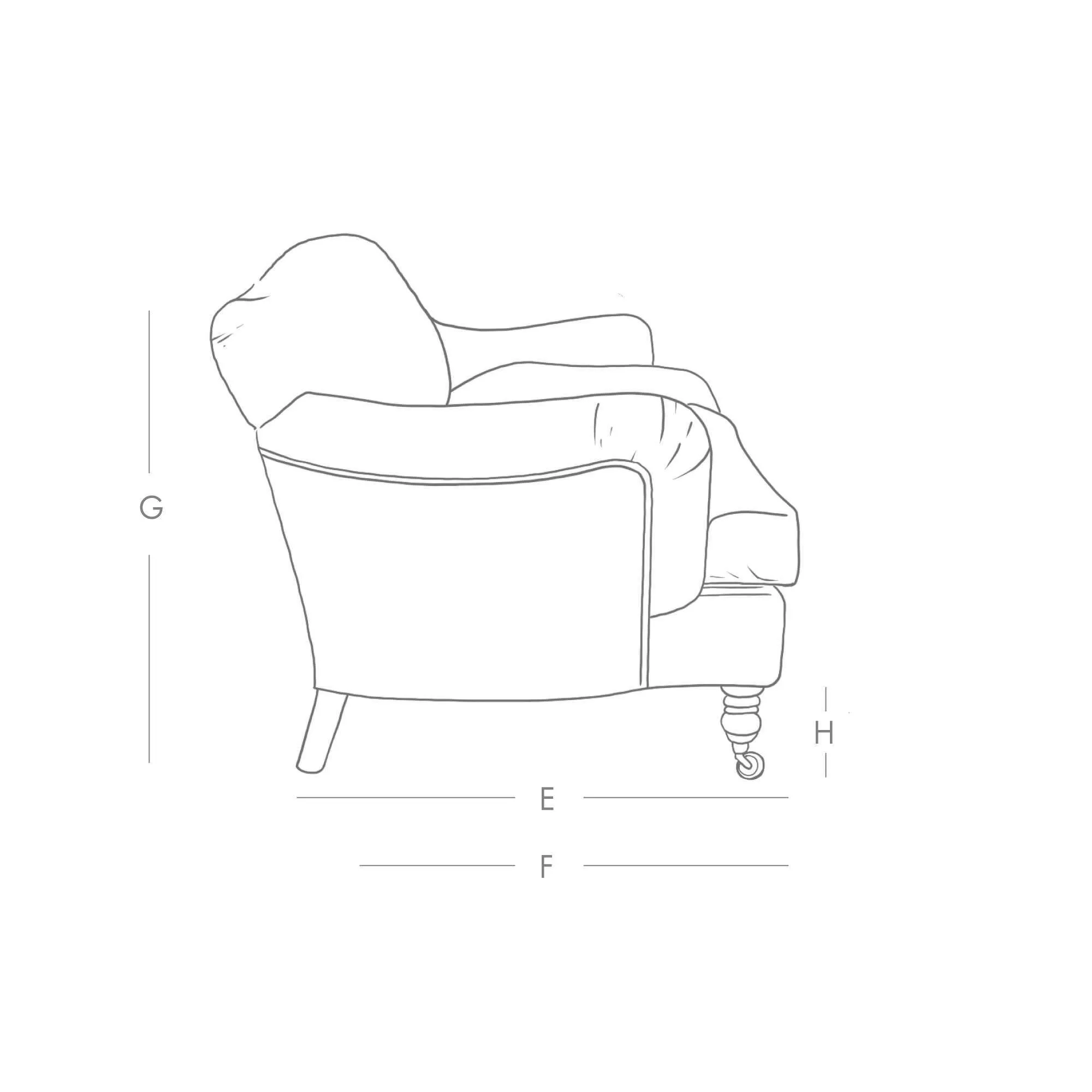 Doze 2-Seater Sofa with Castors - Forest Green, Velvet