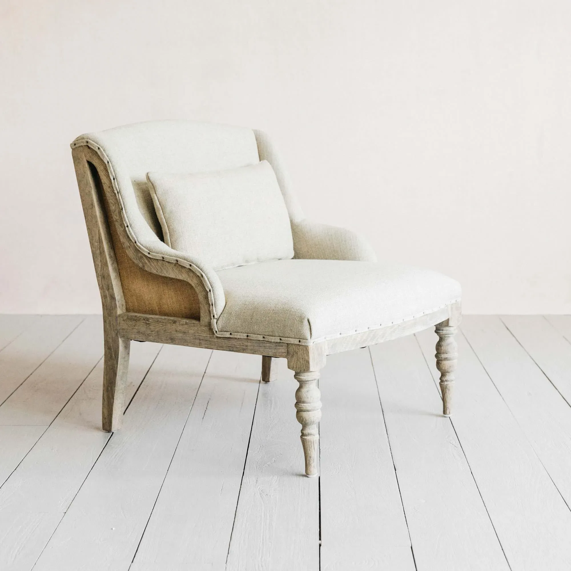 Duchess Armchair - Natural, Linen
