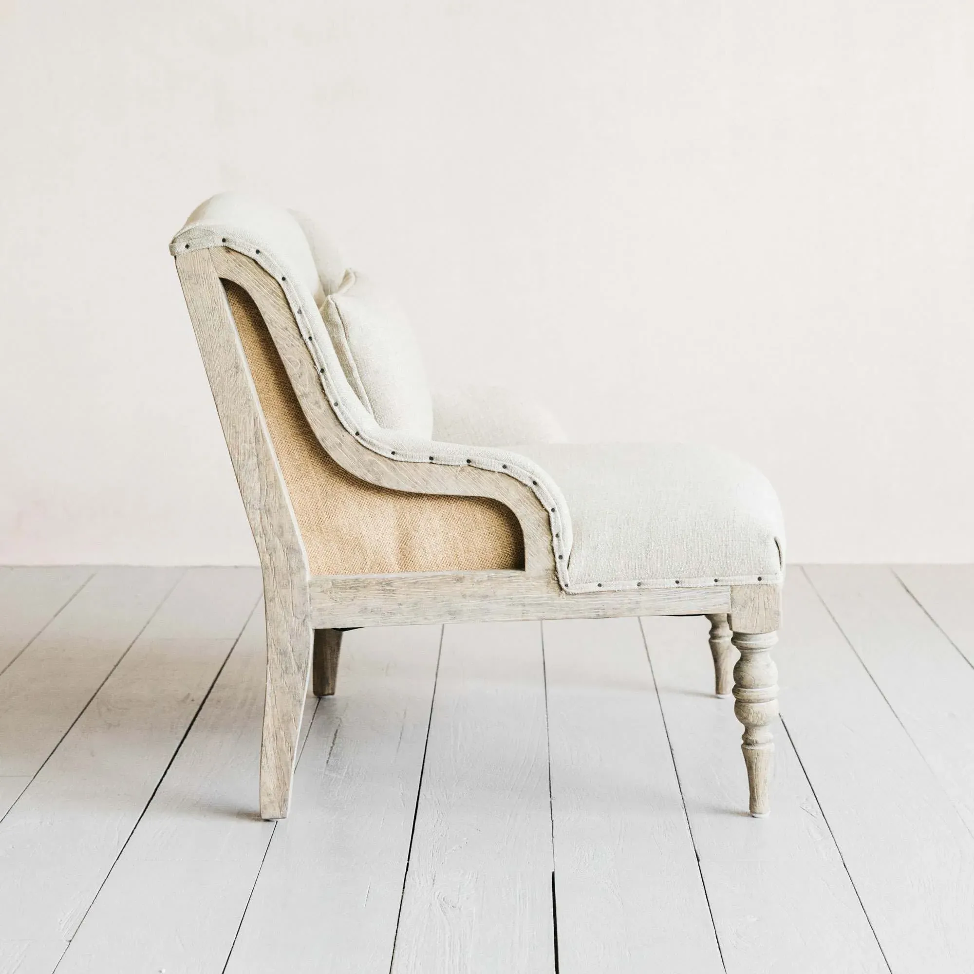 Duchess Armchair - Natural, Linen