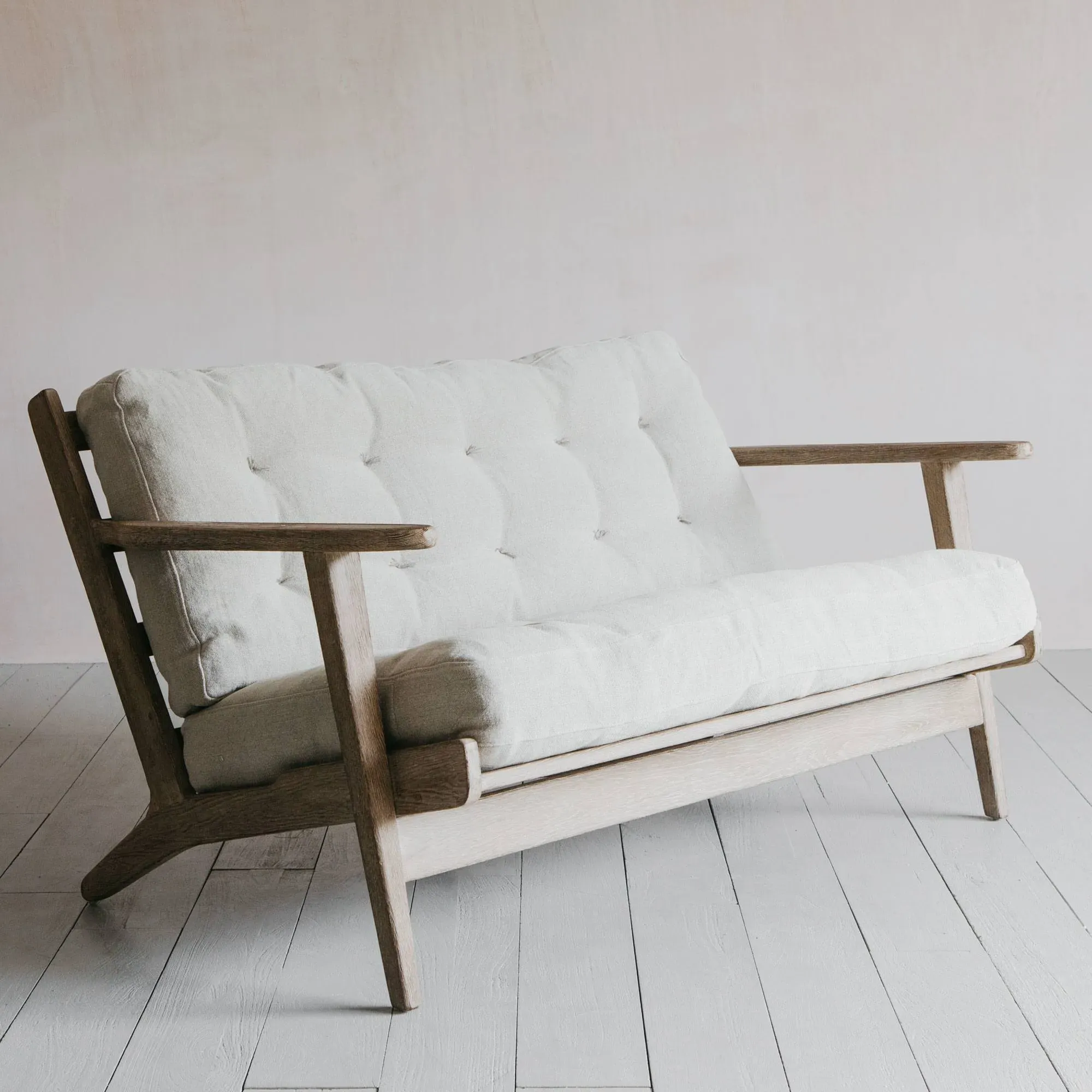 Dylan 2-Seater Sofa - Natural, Linen