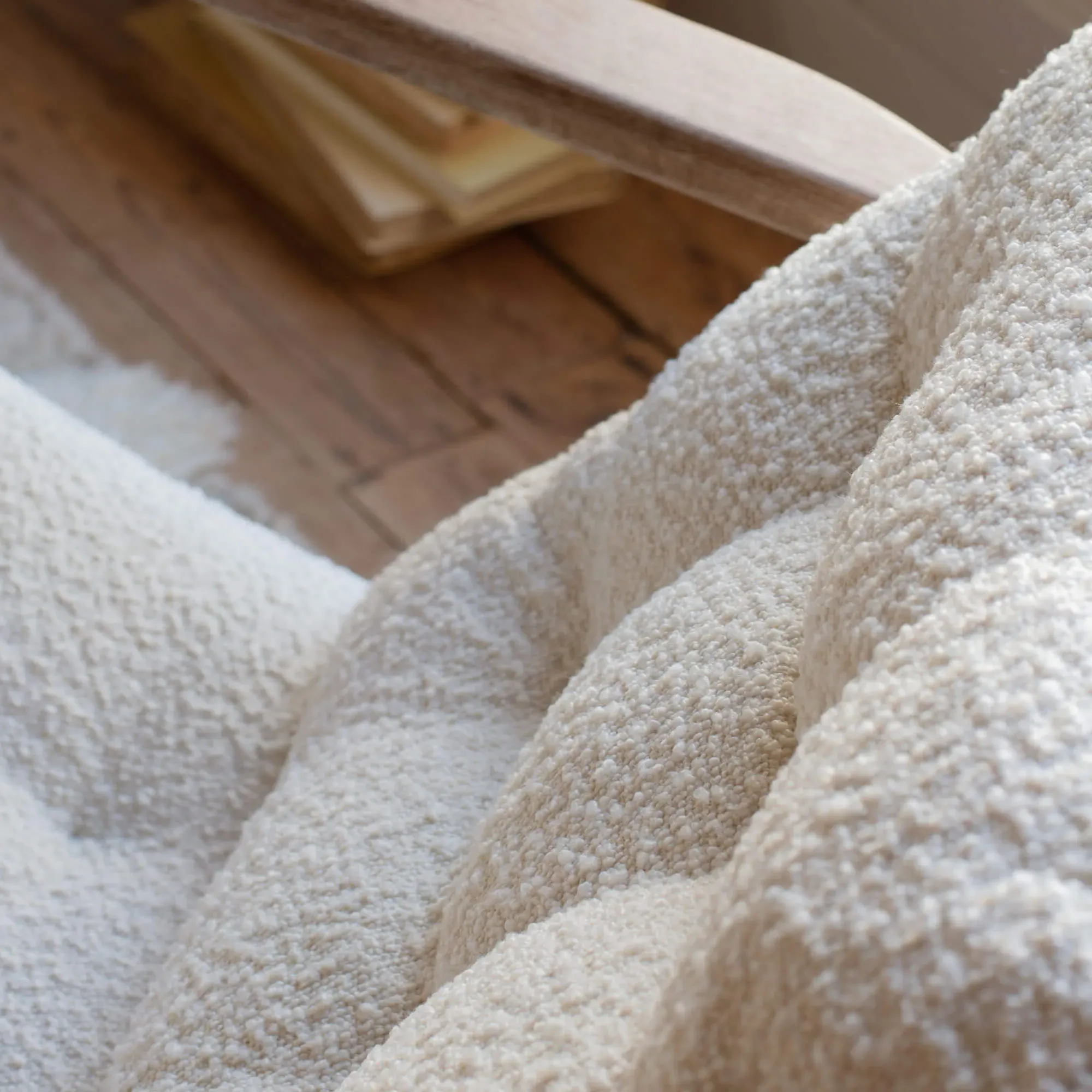 Dylan Armchair - Chalk, Bouclé