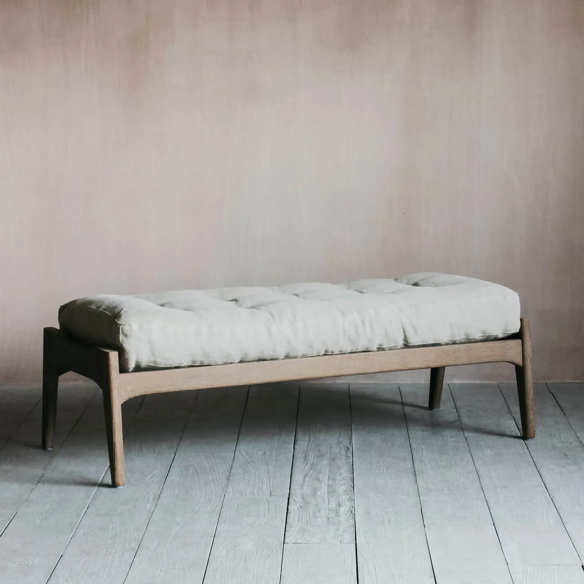Dylan Bench - Natural, Linen image