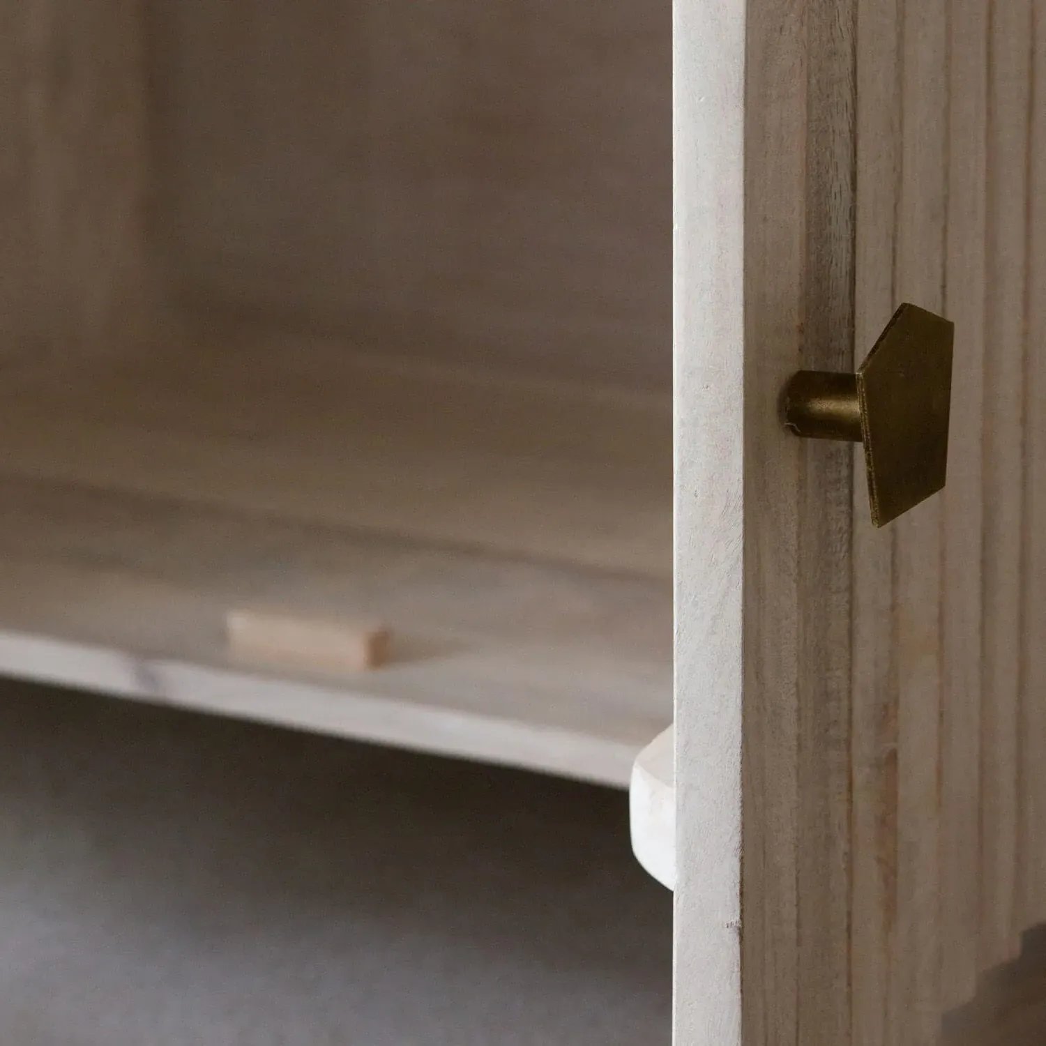 Eckley TV Stand with Storage - Mango Wood