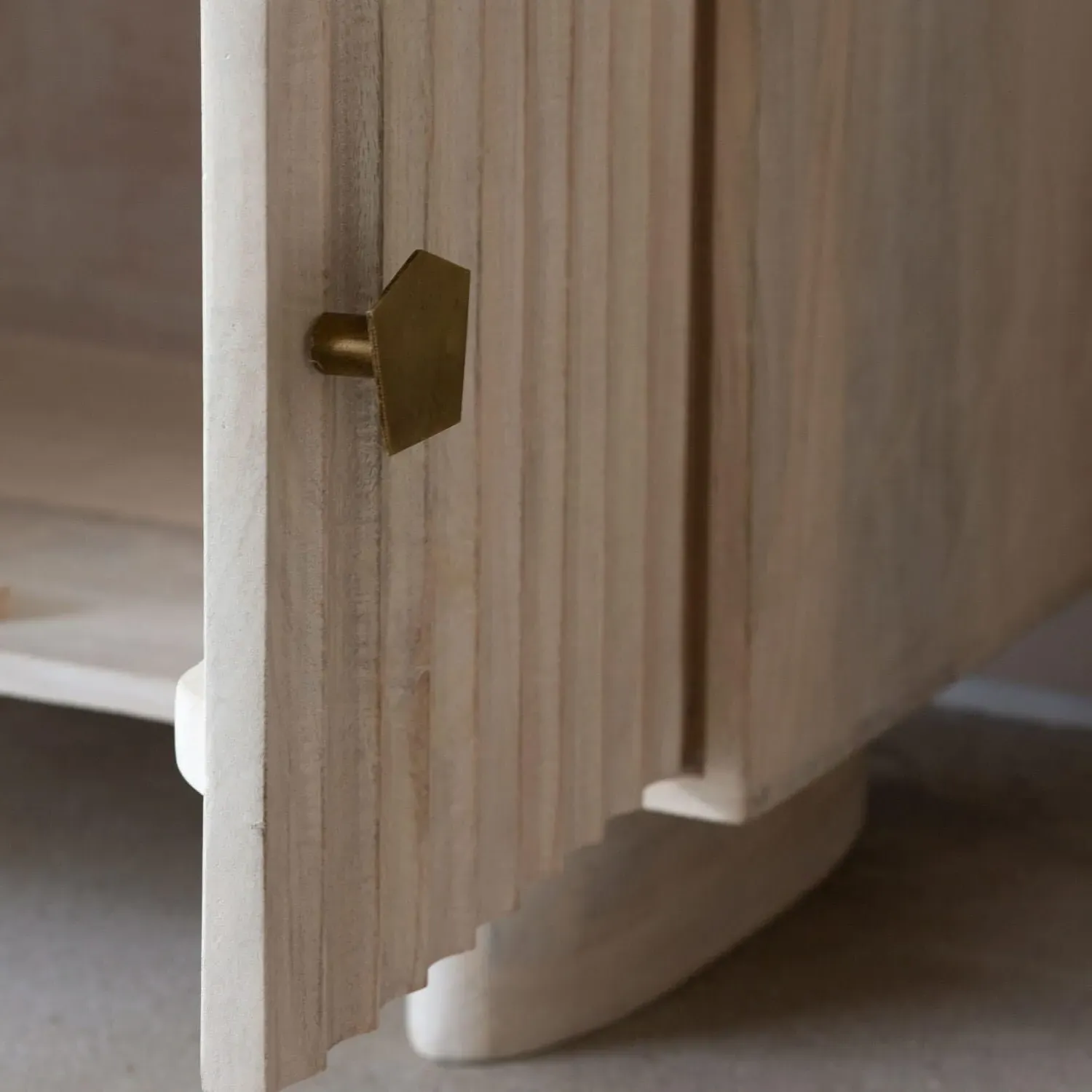 Eckley TV Stand with Storage - Mango Wood