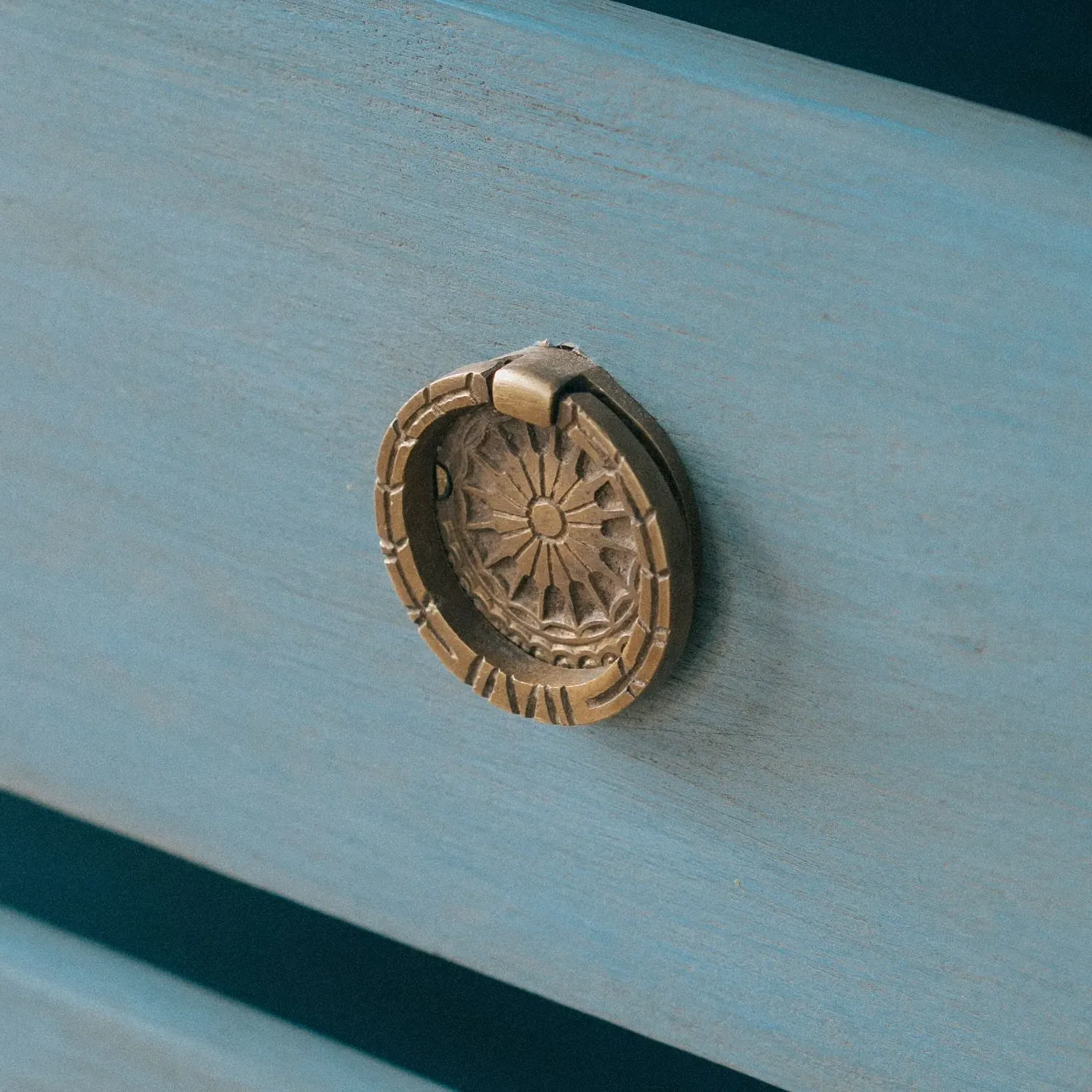 Eda Chest of Drawers - Teal, Wood