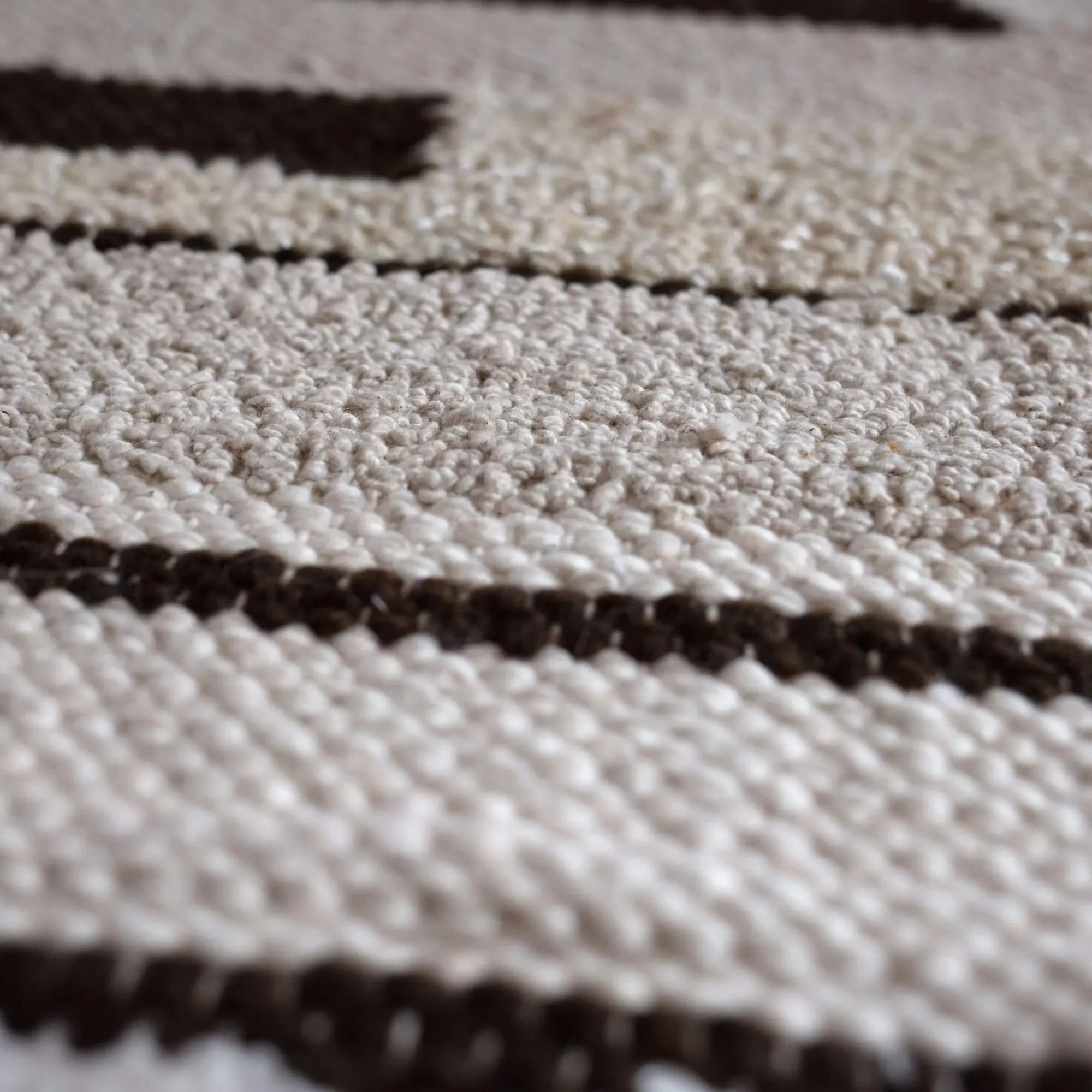 Elda Cotton Rug - Geometric Design