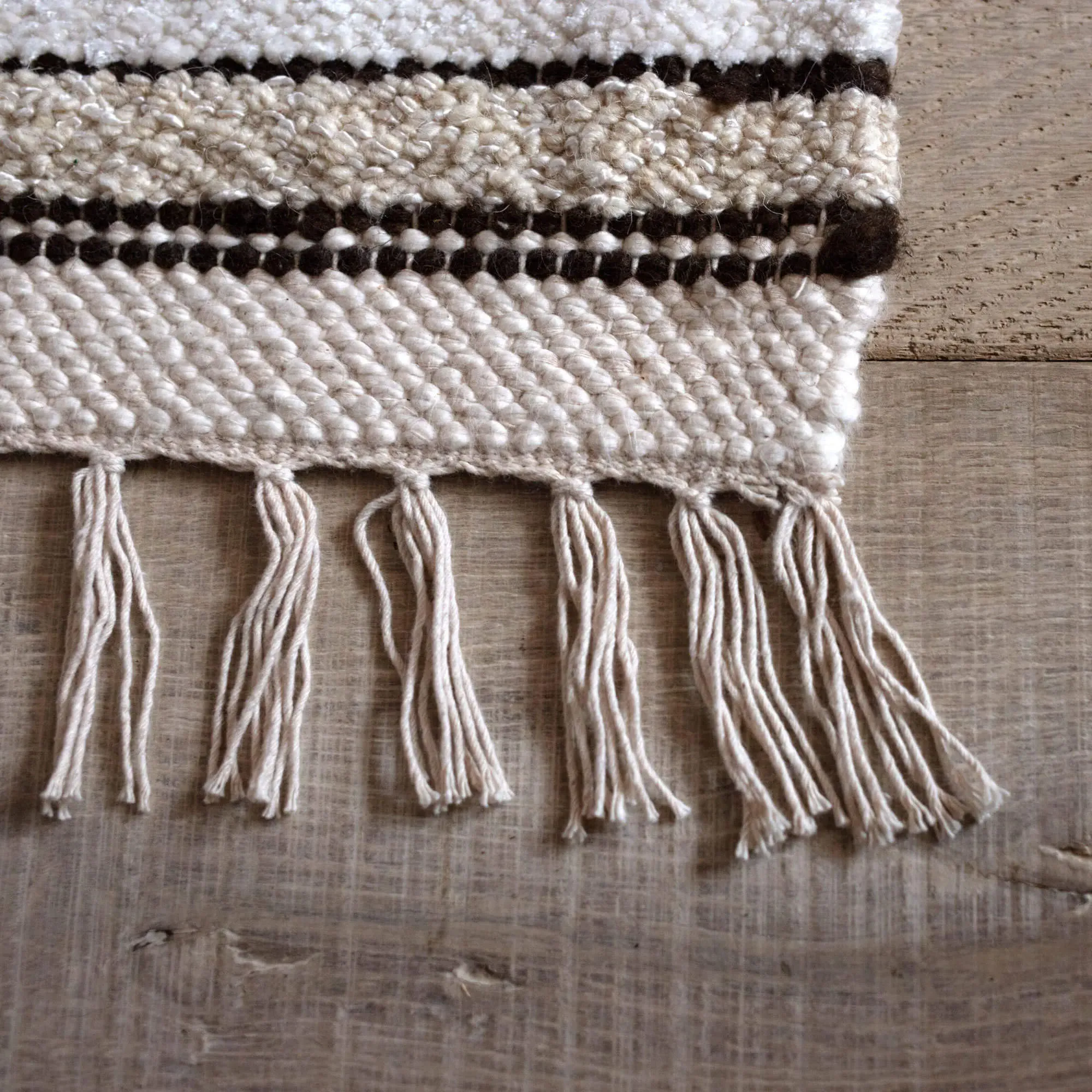 Elda Cotton Rug - Geometric Design