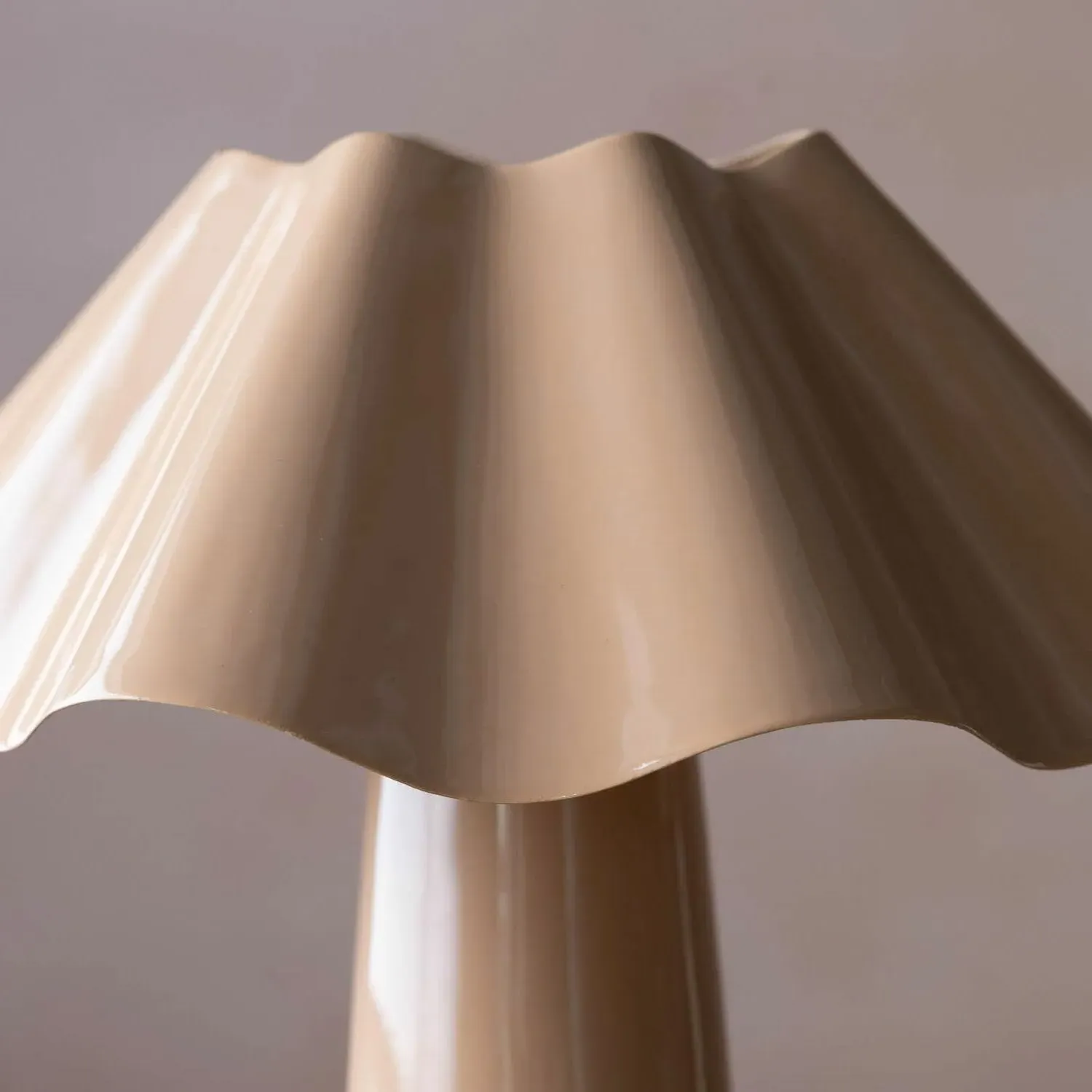 Eldon Small Table Lamp - Dusk, Enameled Iron