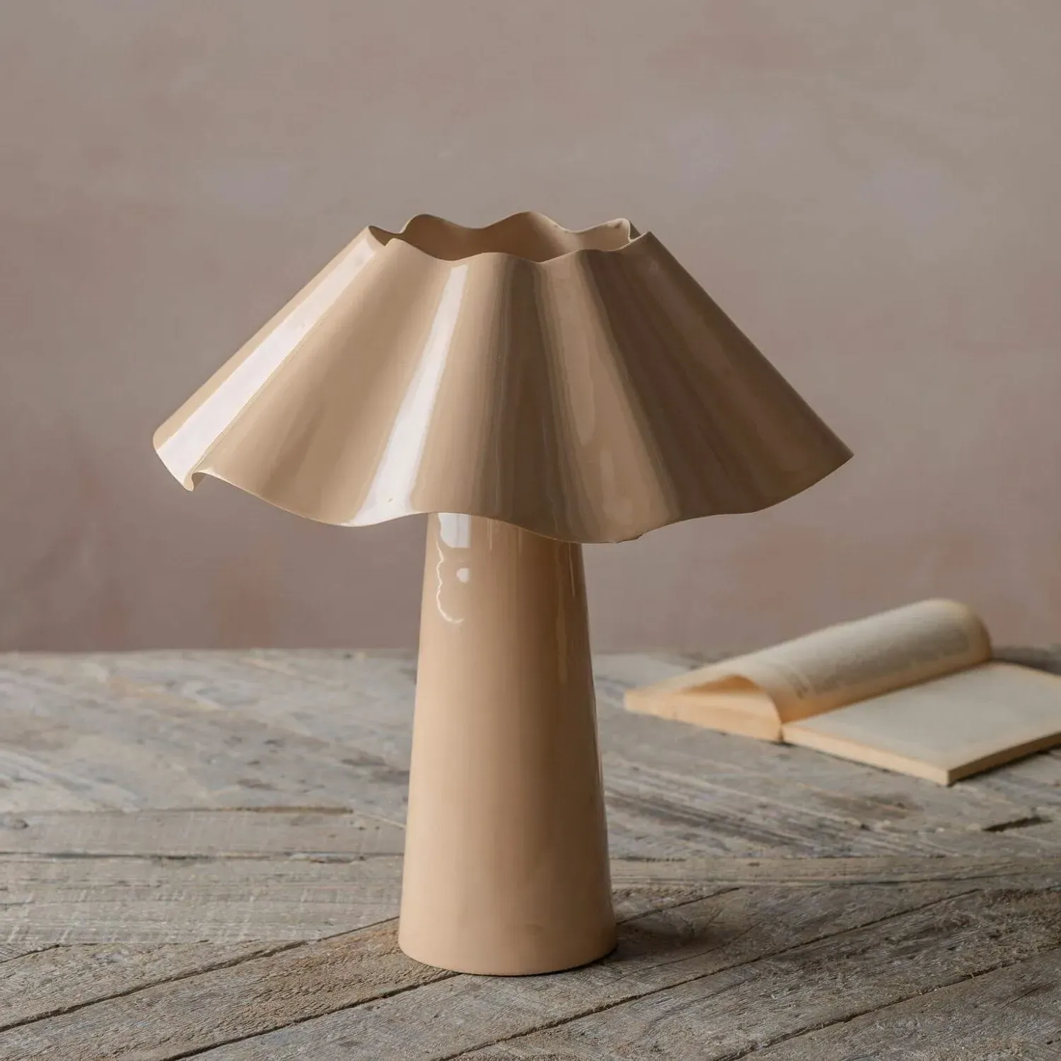 Eldon Small Table Lamp - Dusk, Enameled Iron image