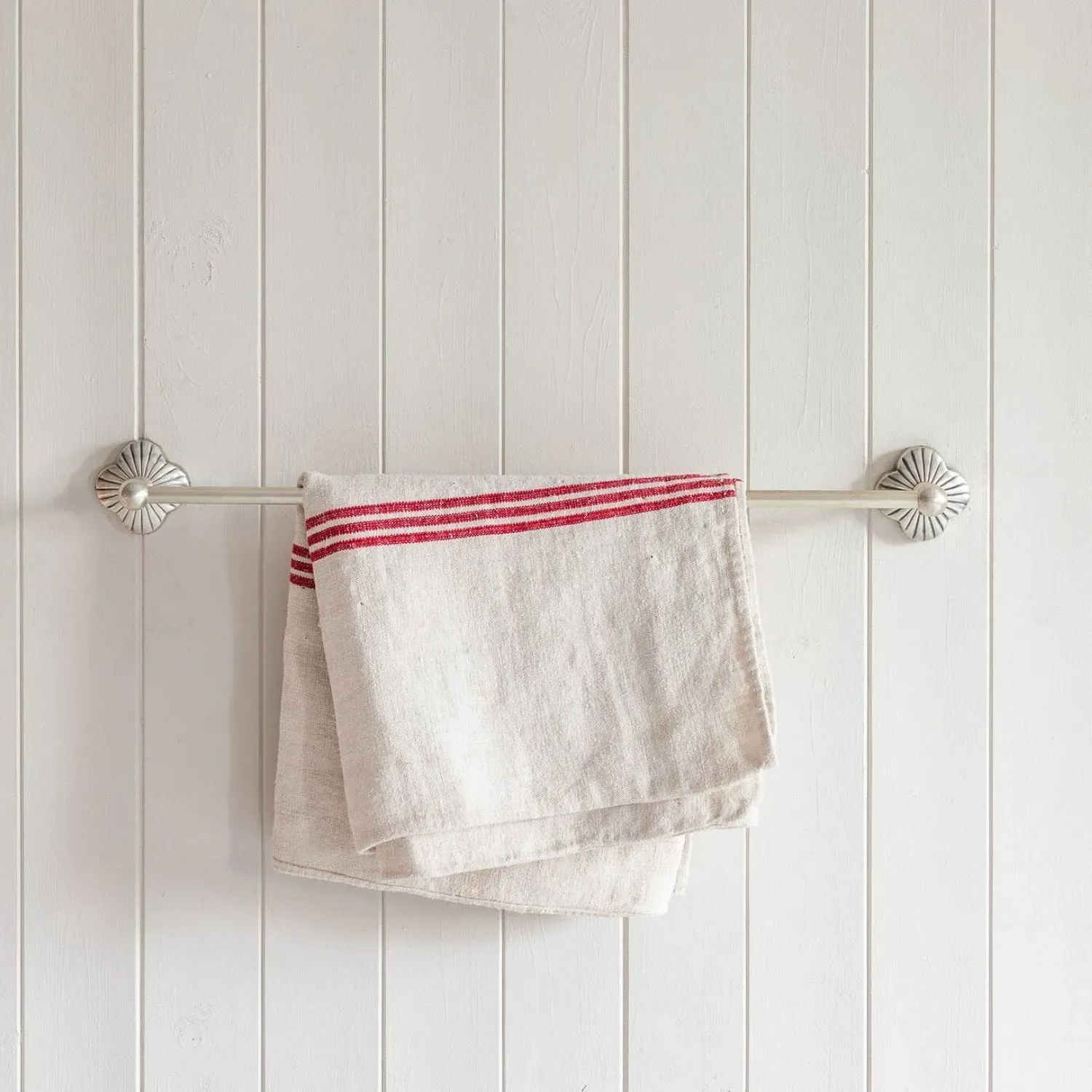 Eliston Towel Rail - Antiqued Silver, Brass