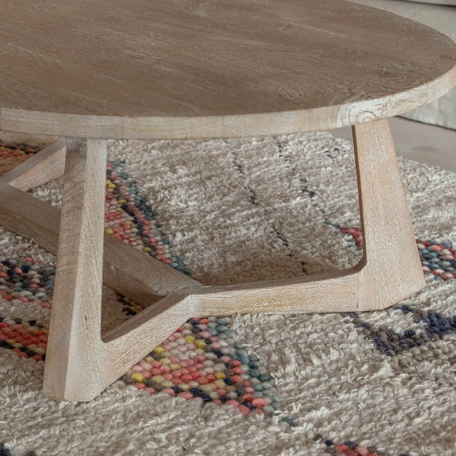 Emersyn Coffee Table - Mango Wood