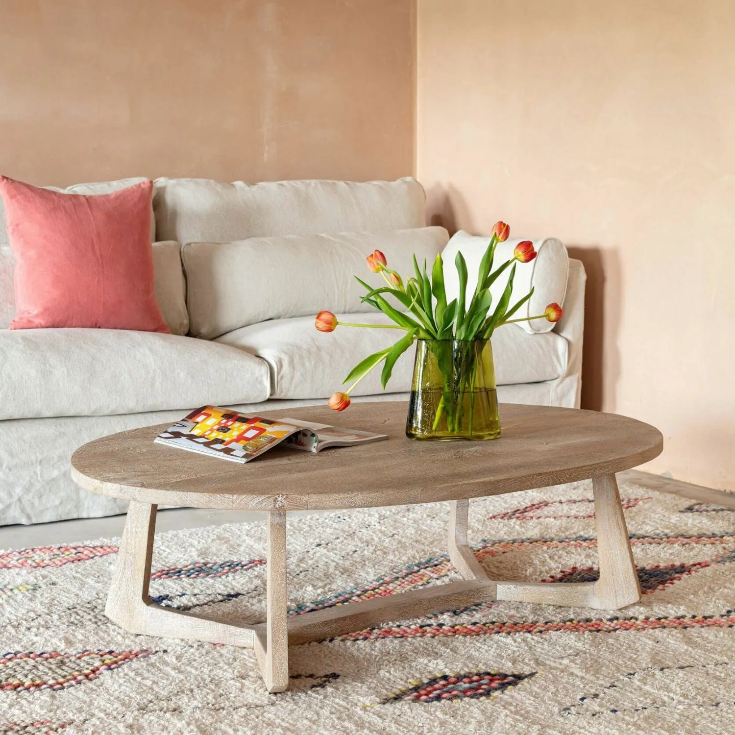 Emersyn Coffee Table - Mango Wood