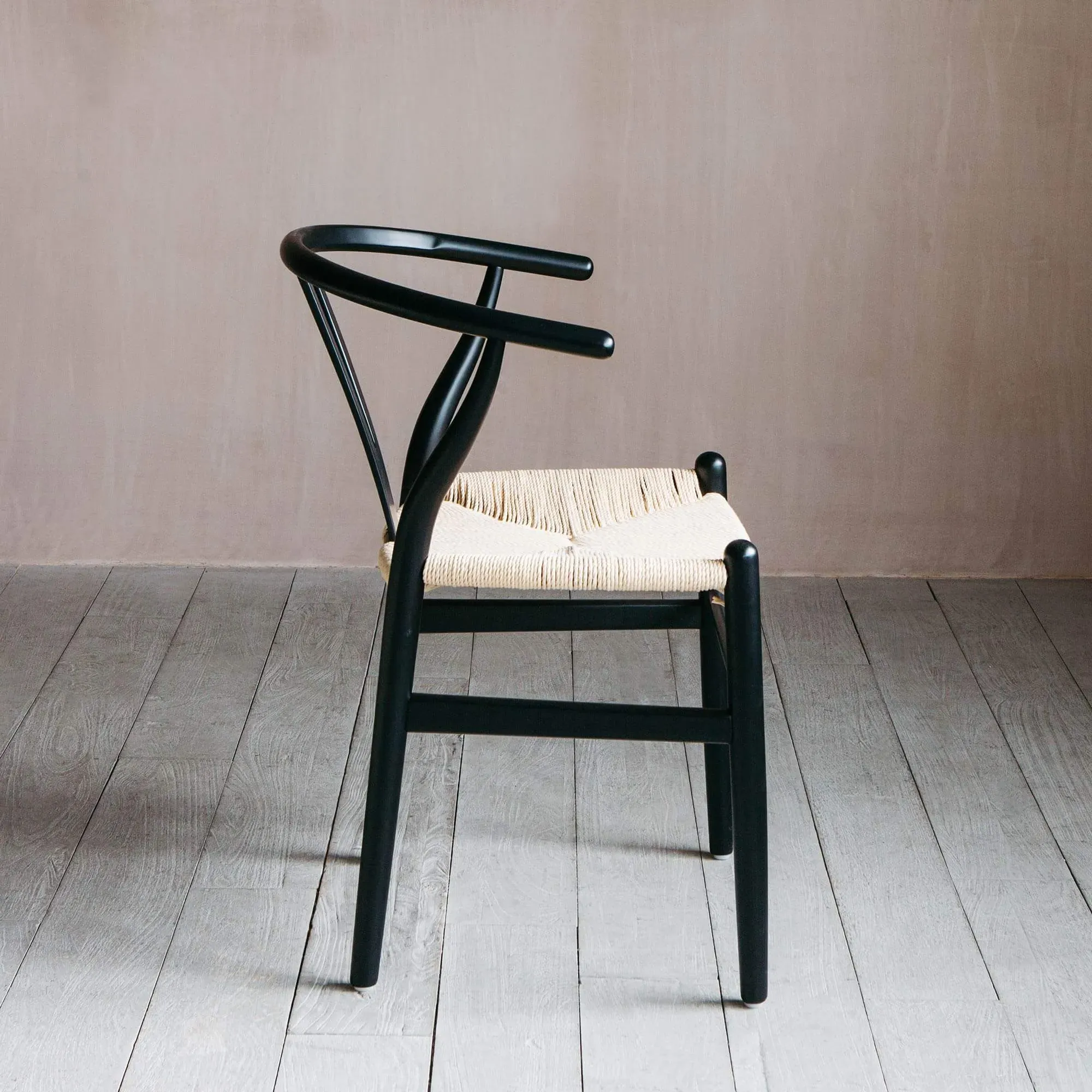 Emperor Chair - Black, Rattan