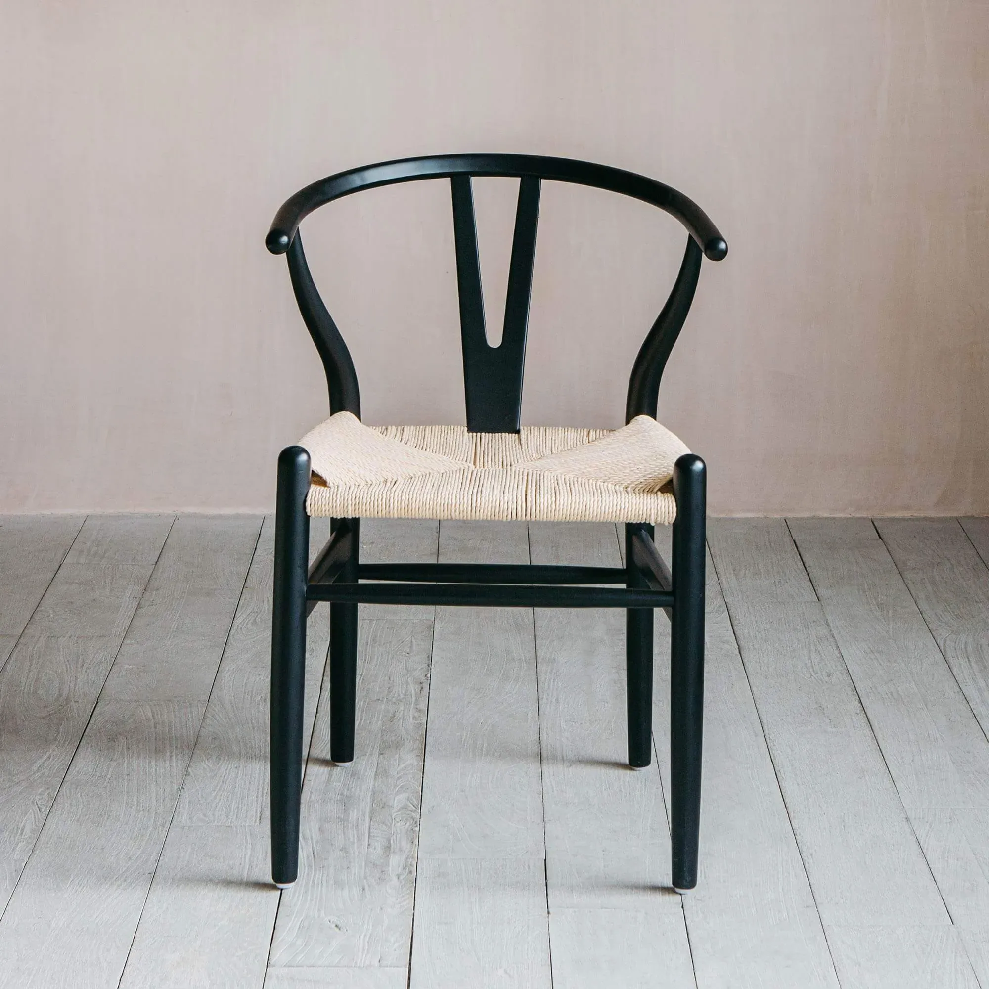 Emperor Chair - Black, Rattan