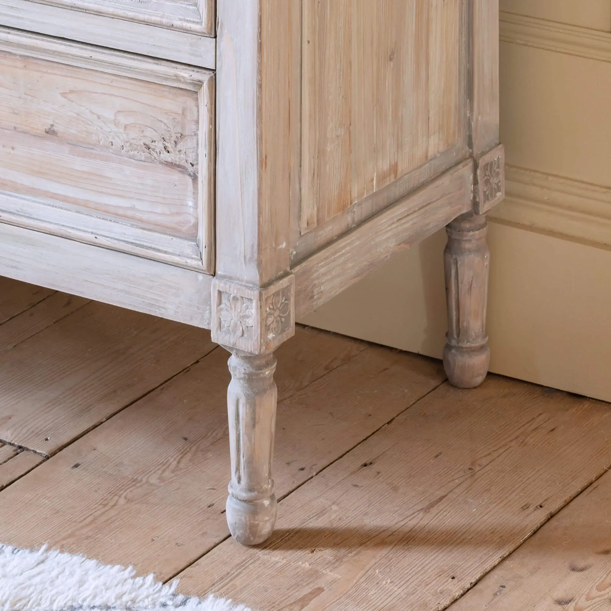 Enid 6-Drawer Chest of Drawers - Fir Wood