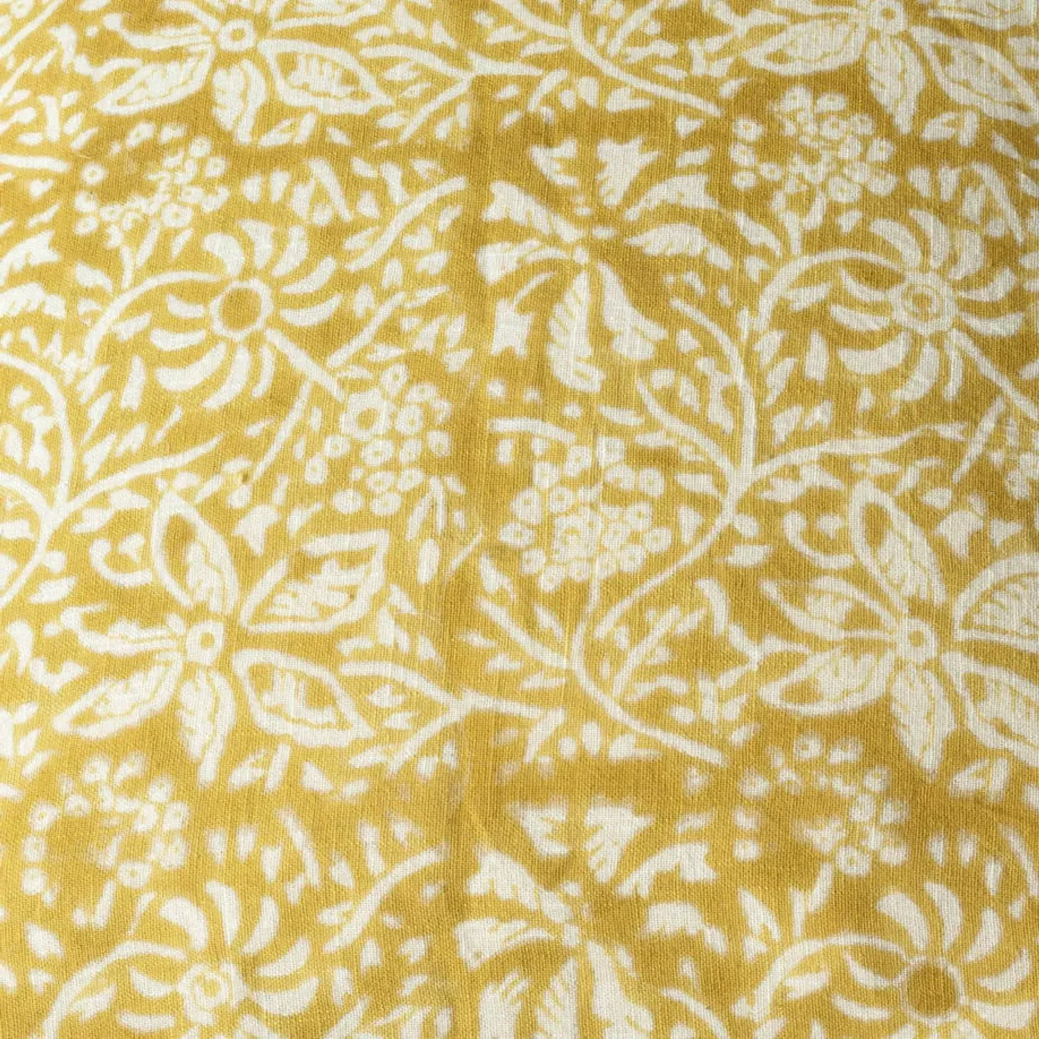 Esme Floral Block Printed Quilt - Cotton