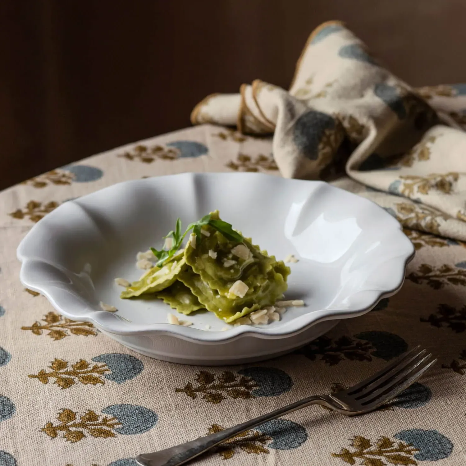 Evora Dessert Plate - Stoneware