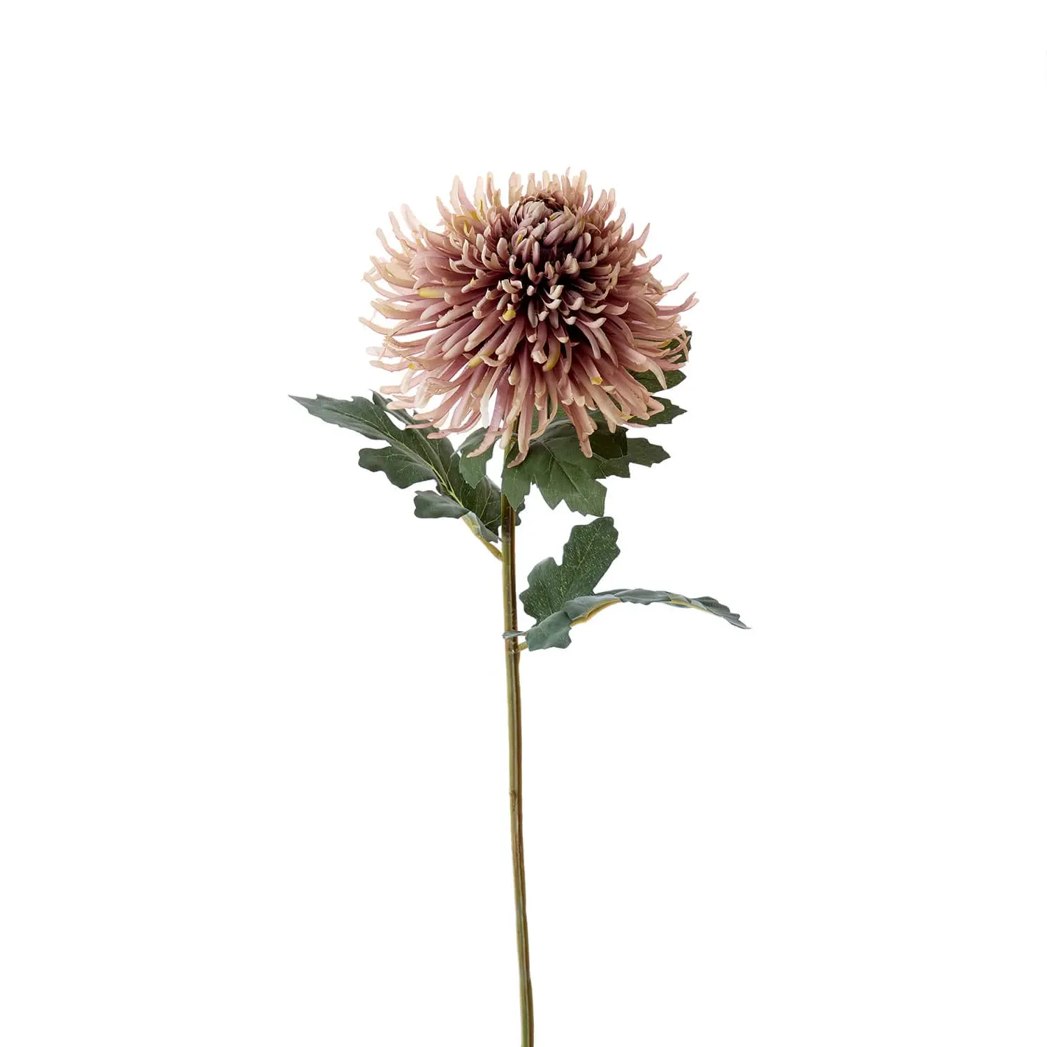 Faux Chrysanthemum Stem - Light Pink, Plastic image