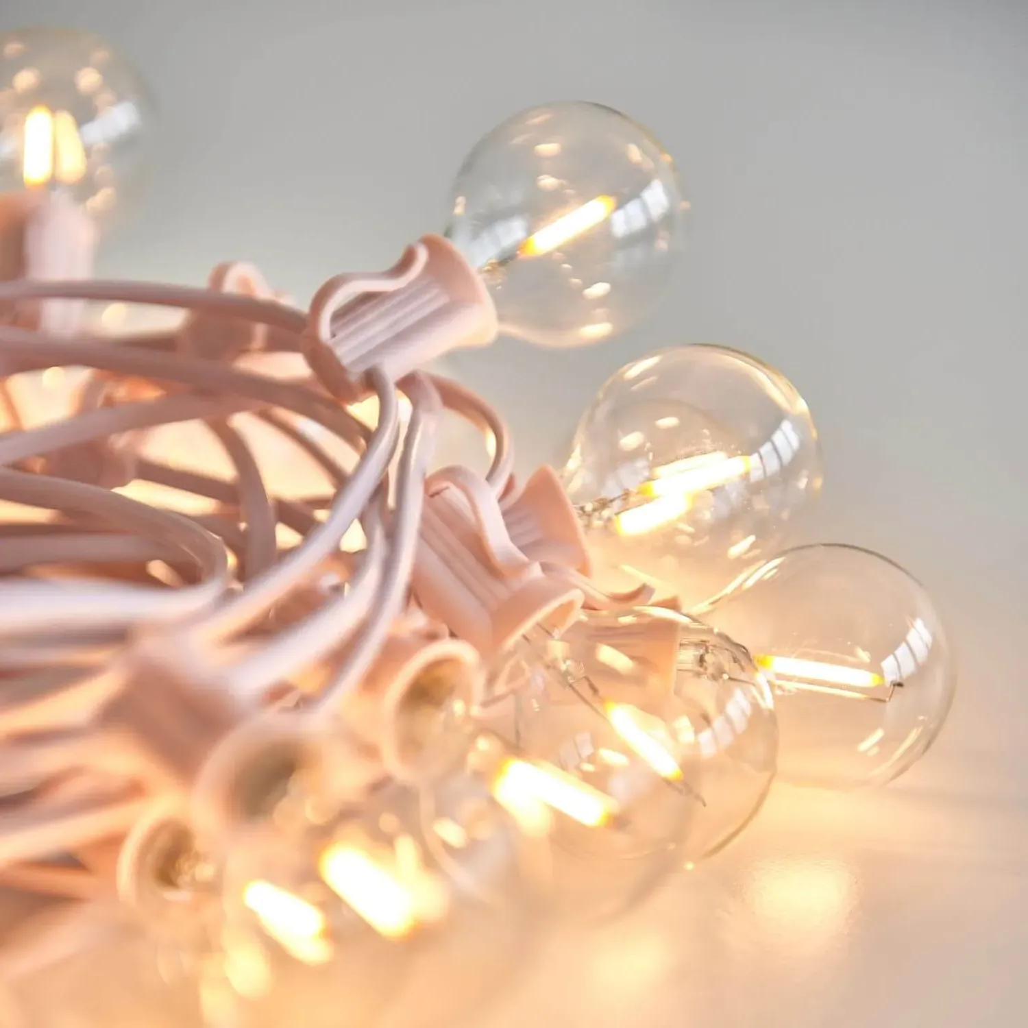 Festoon Lights - Pink image