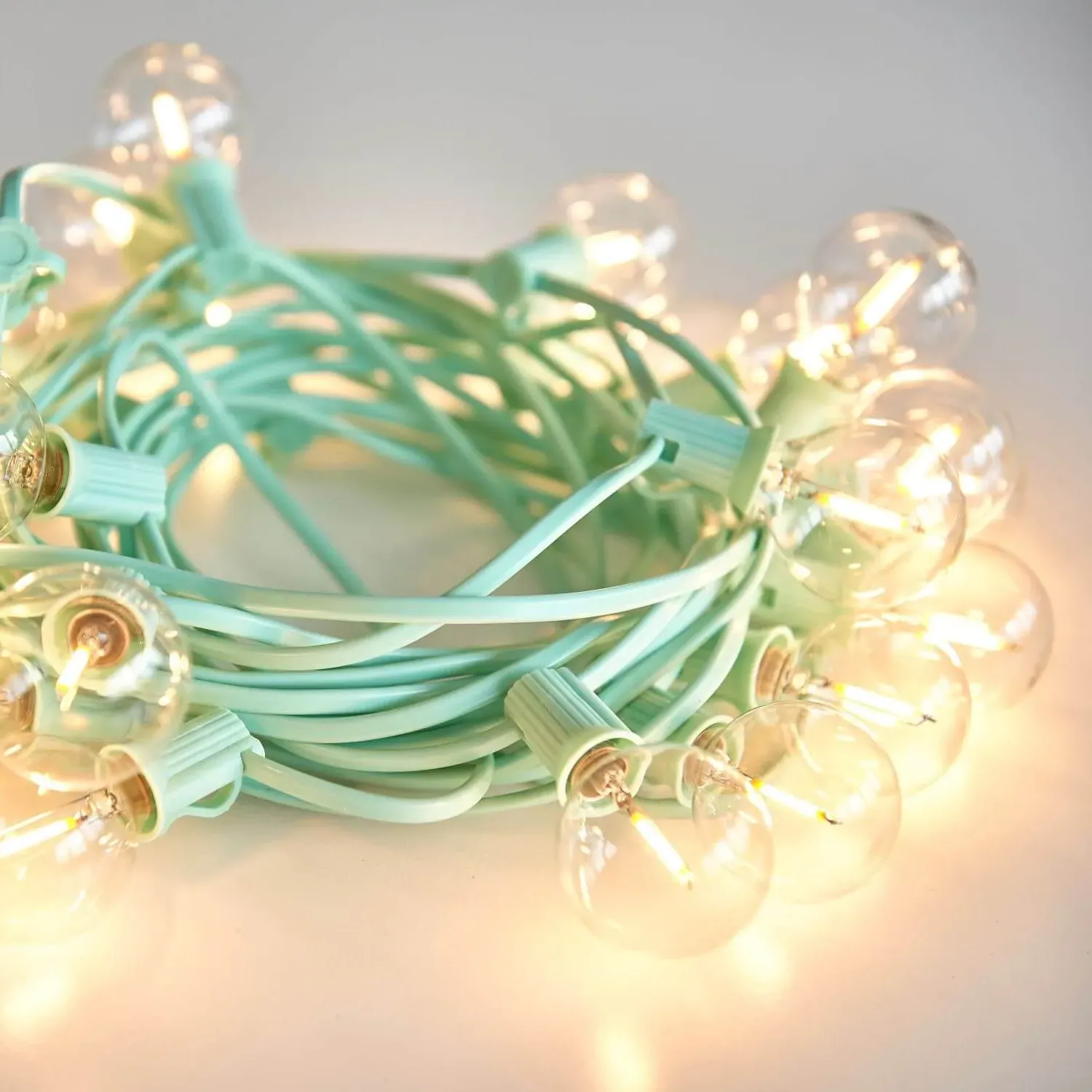 Festoon Lights - Teal