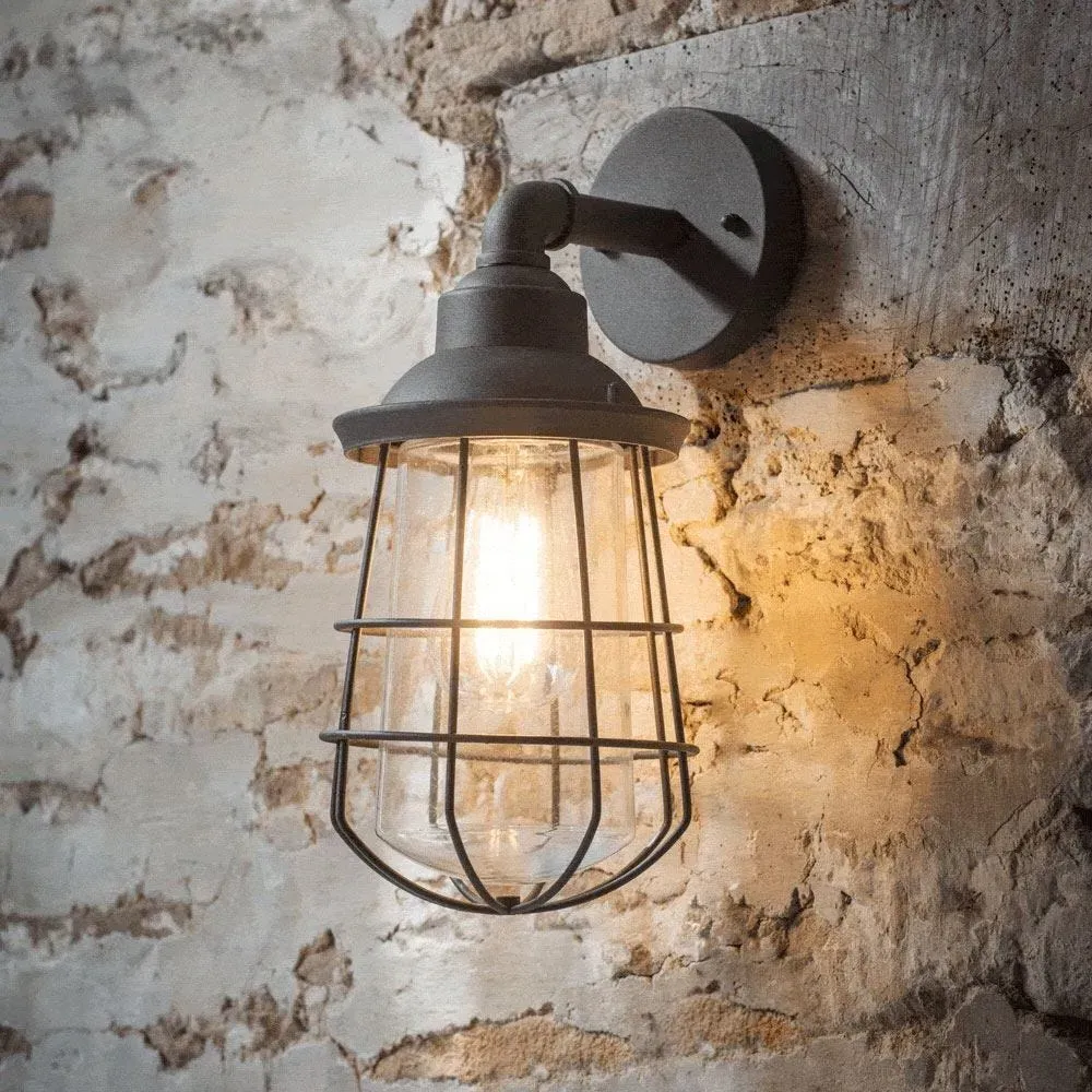 Finsbury Wall Light - Charcoal, Steel image