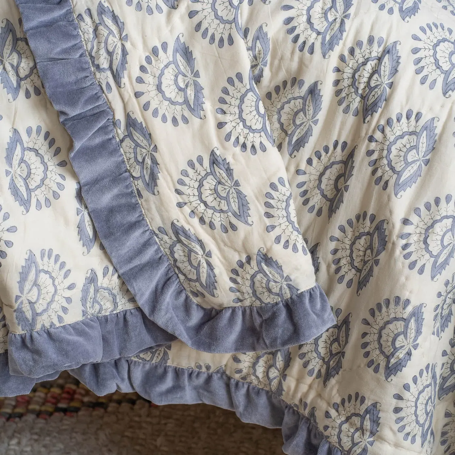 Fiorella King Size Quilt - Cotton