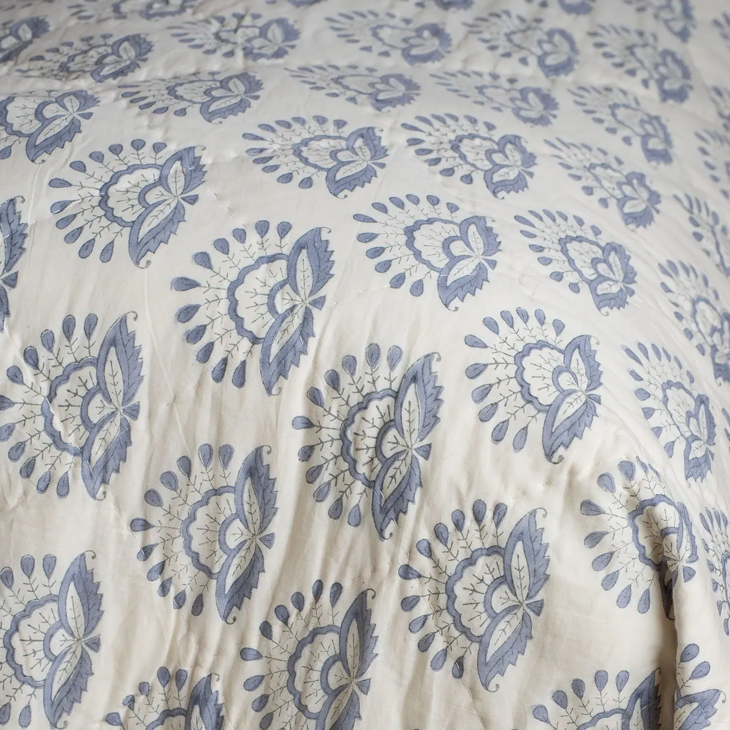 Fiorella King Size Quilt - Cotton