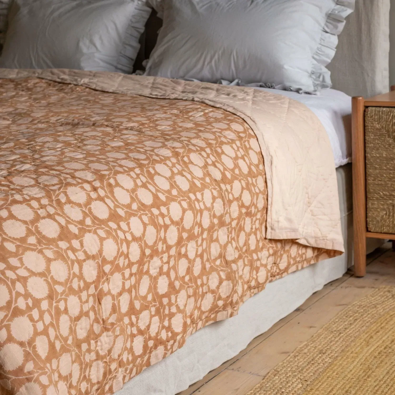 Fleur King Size Quilt - Cotton