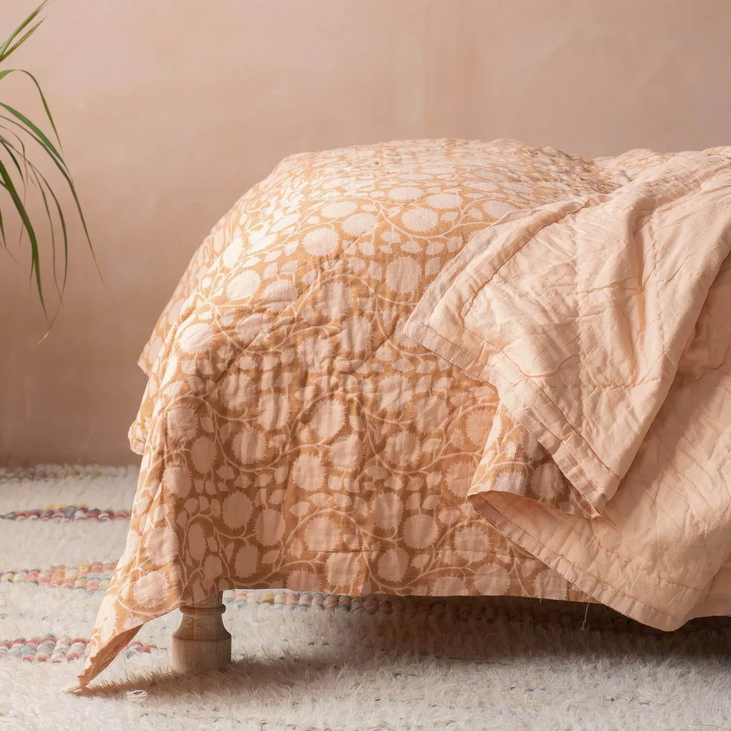 Fleur King Size Quilt - Cotton