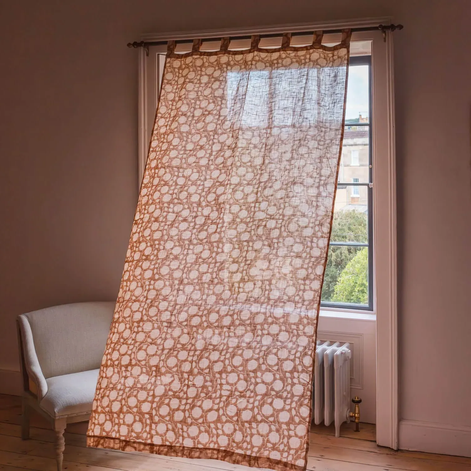 Fleur Single Curtain - Cotton
